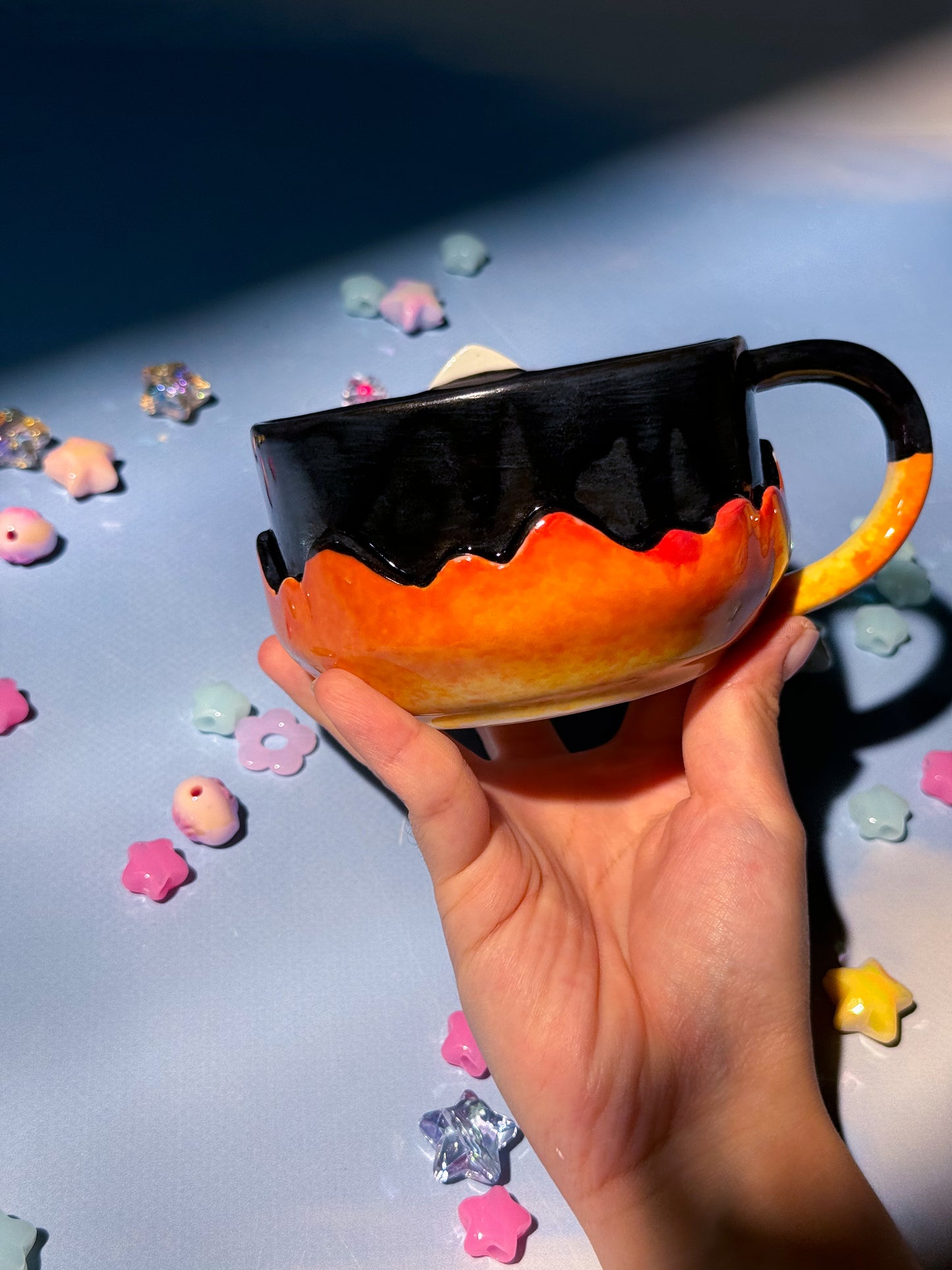 Calcifer mug 2