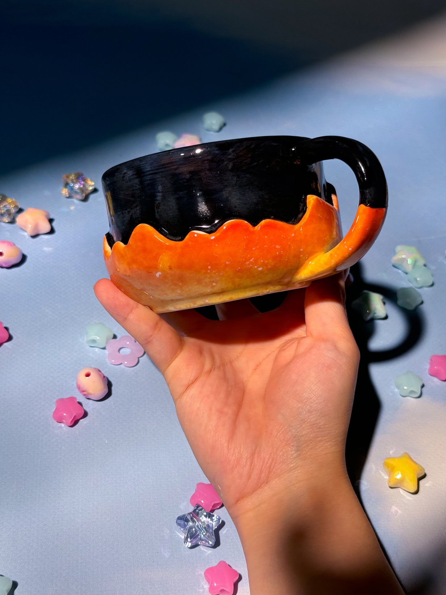 Calcifer mug 3