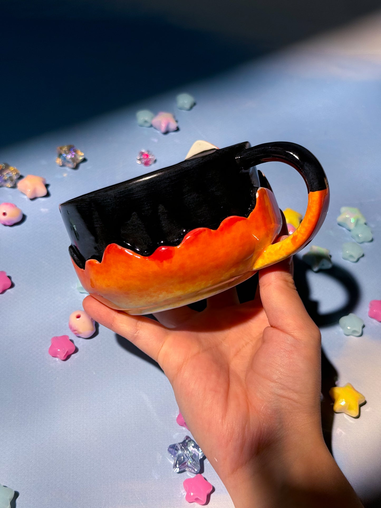 Calcifer mug 2