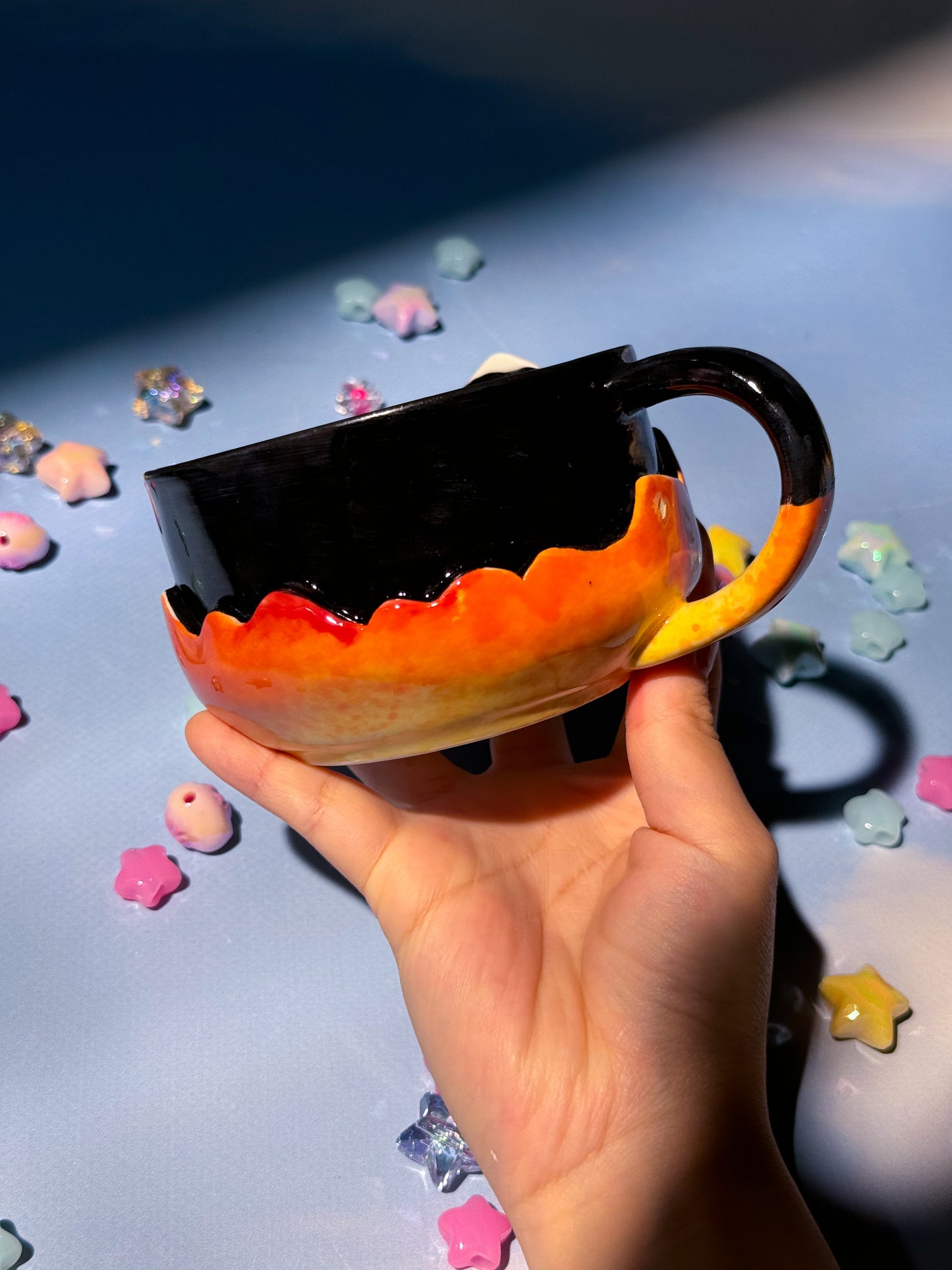 Calcifer mug 4