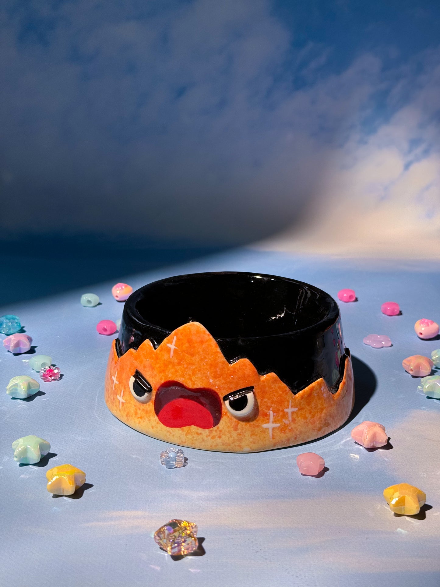 Calcifer Pet Bowl 2