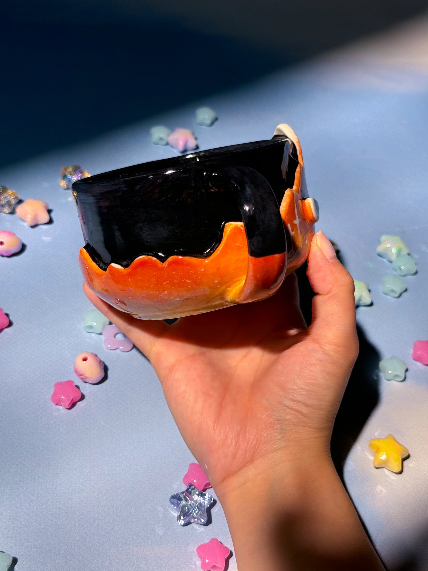 Calcifer mug 3