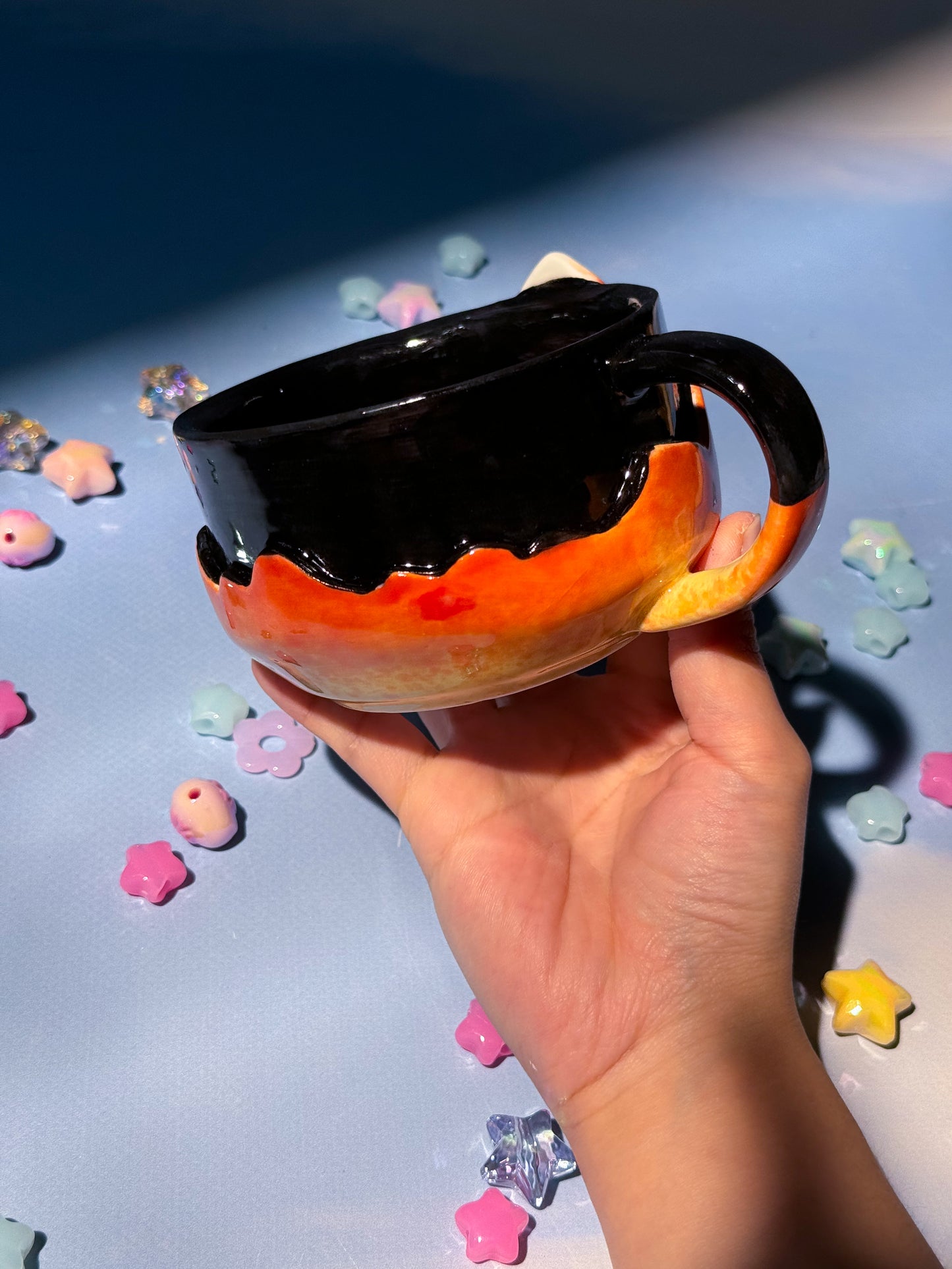 Calcifer mug 1