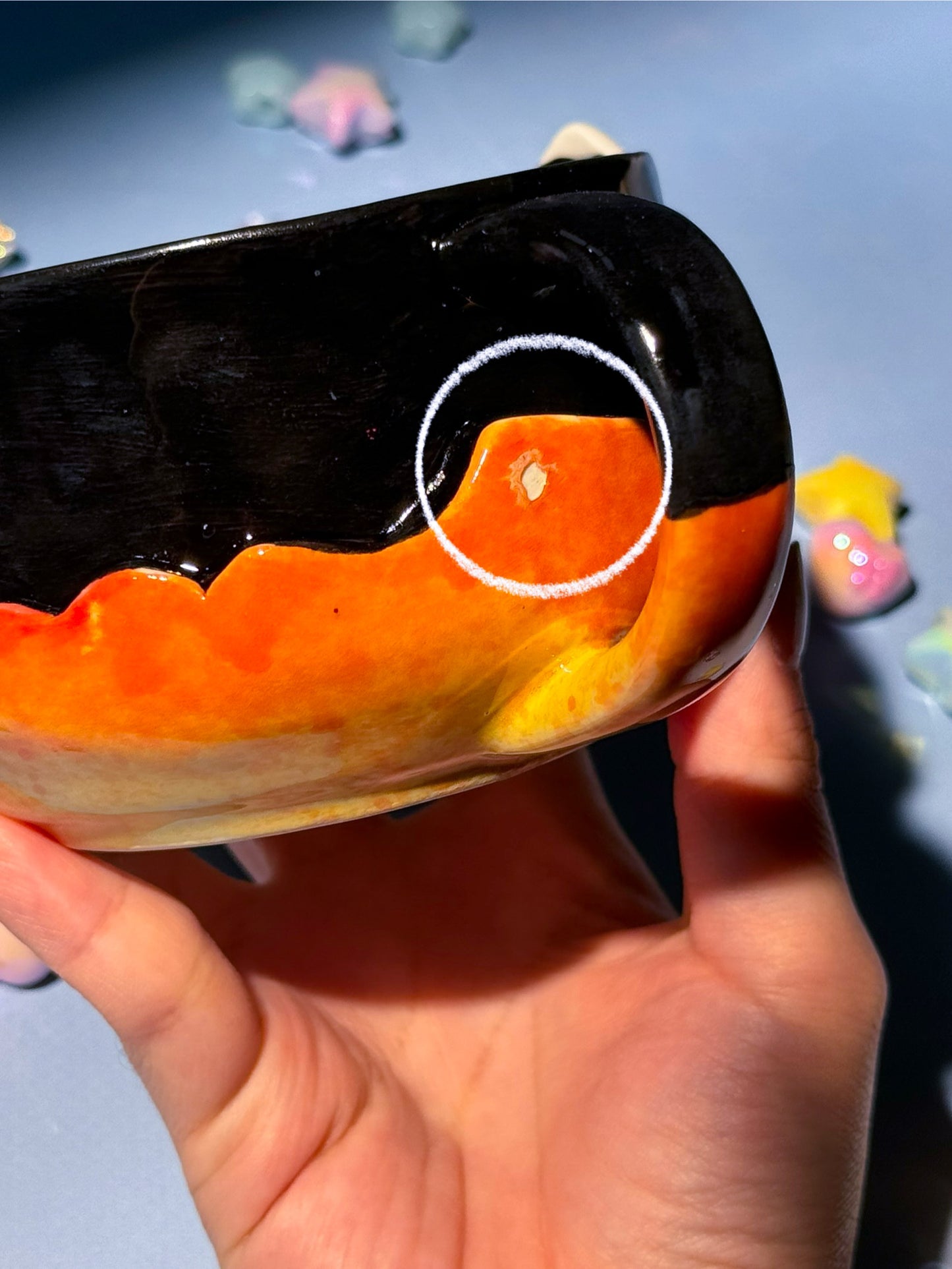 Calcifer mug 4