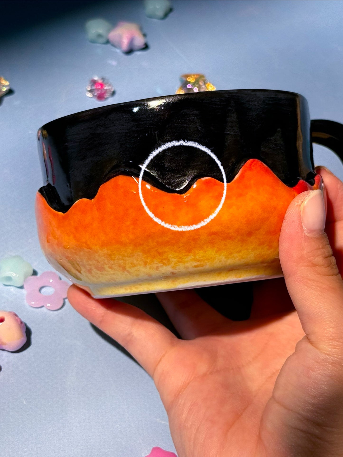 Calcifer mug 2