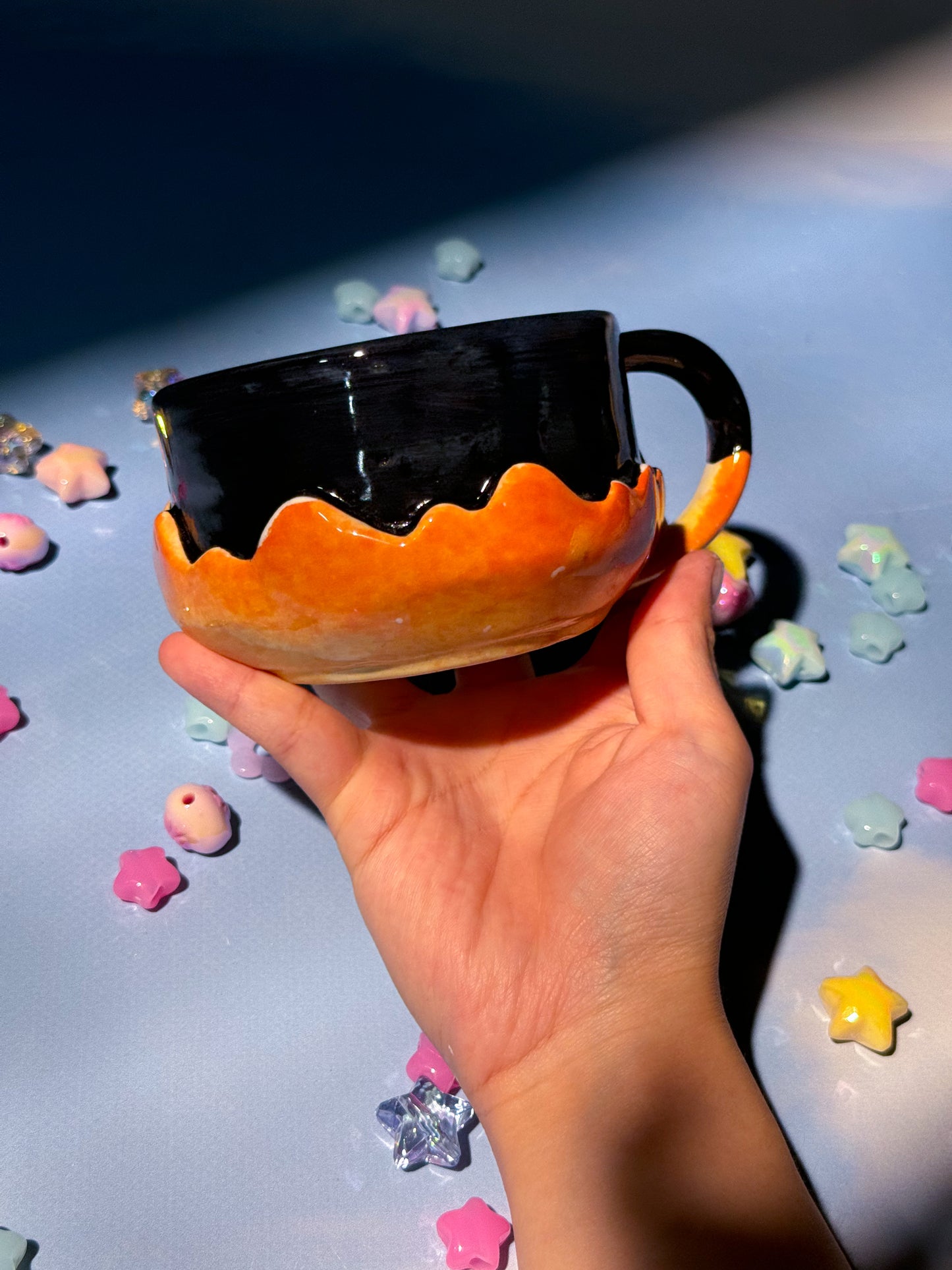 Calcifer mug 3