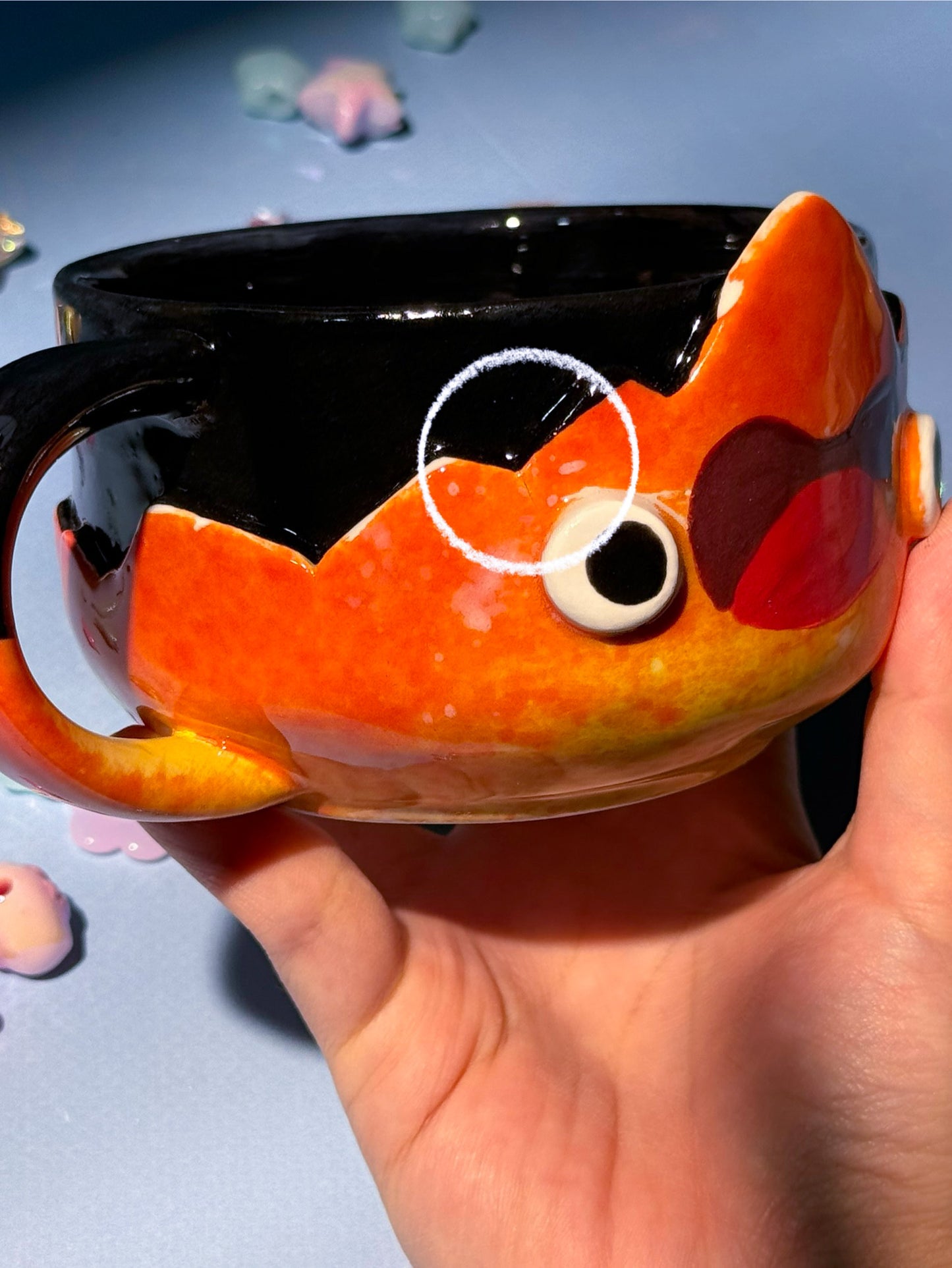 Calcifer mug 2