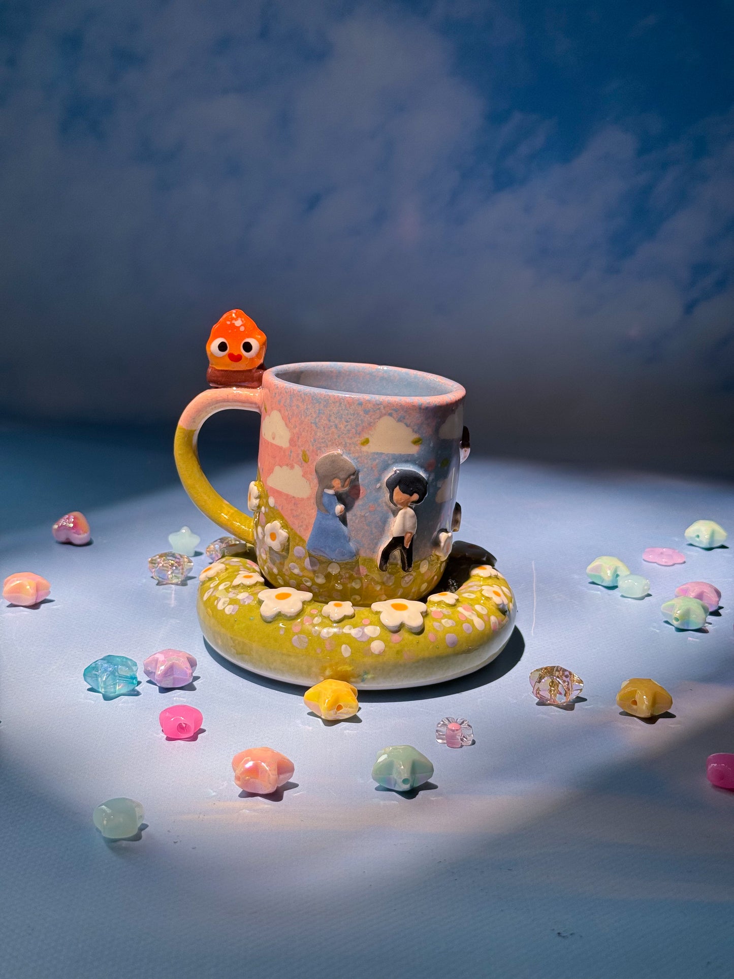 Howl Mug and saucer SET 1