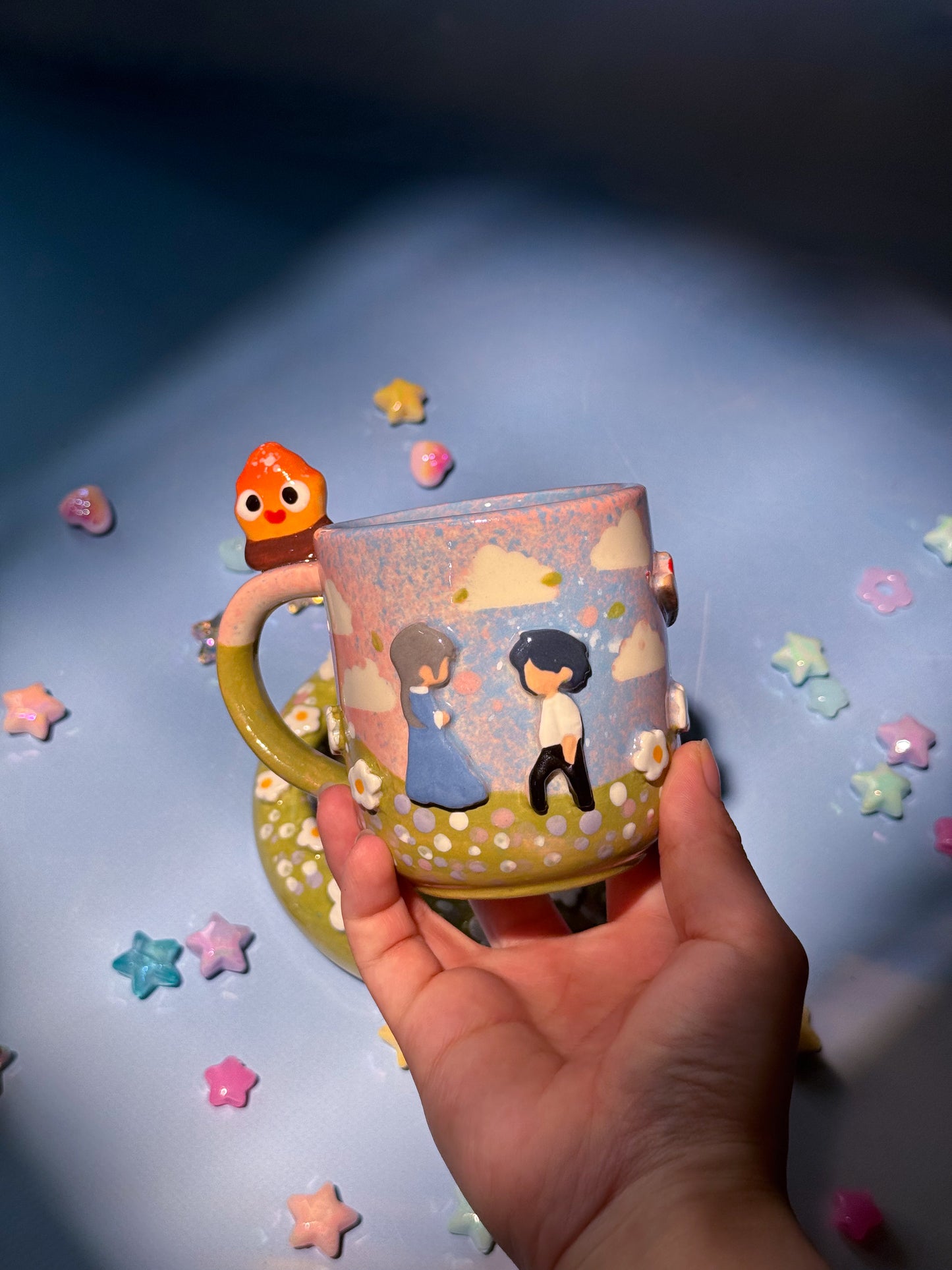Howl Mug and saucer SET 1