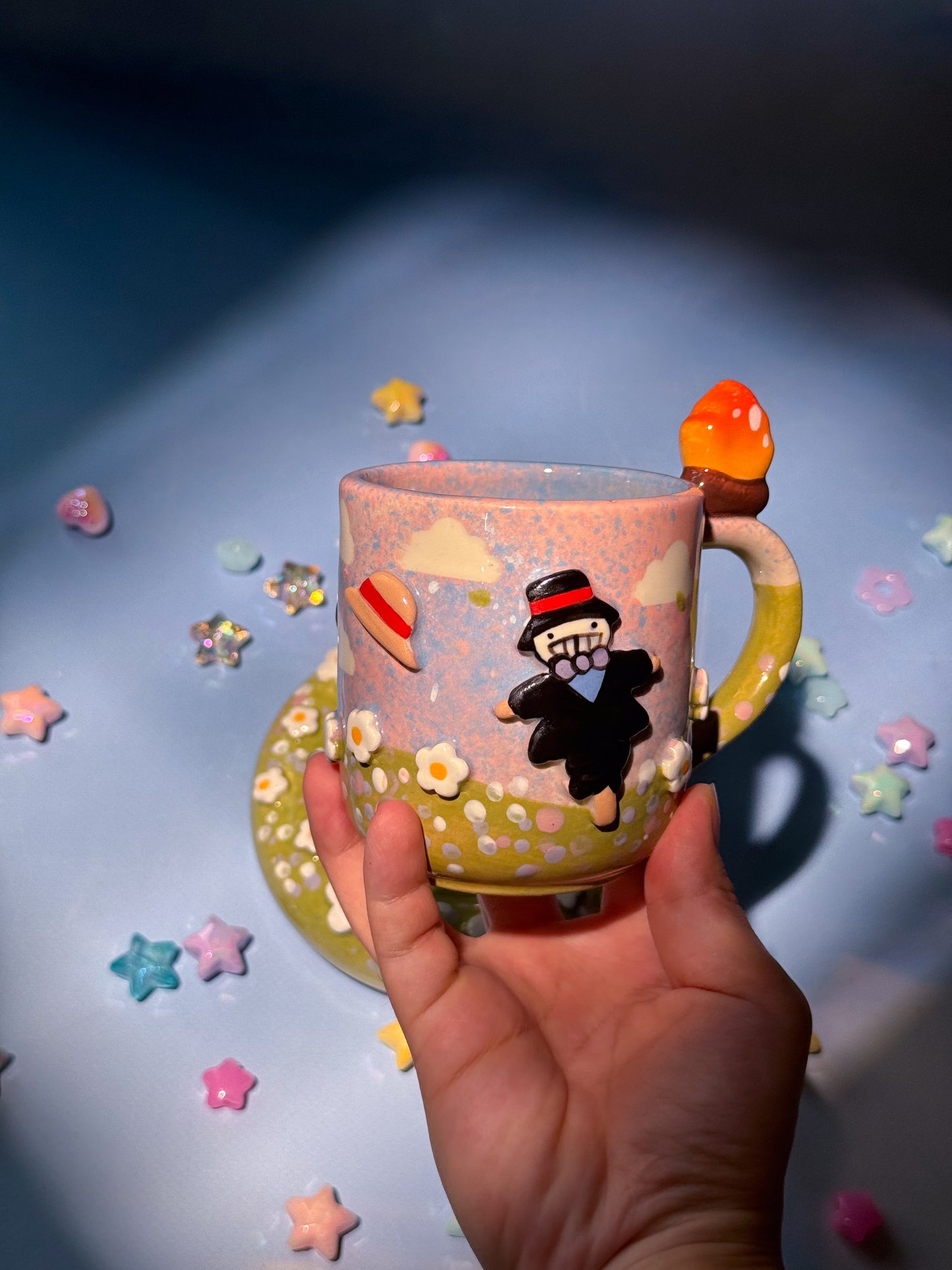 Howl Mug and saucer SET 1