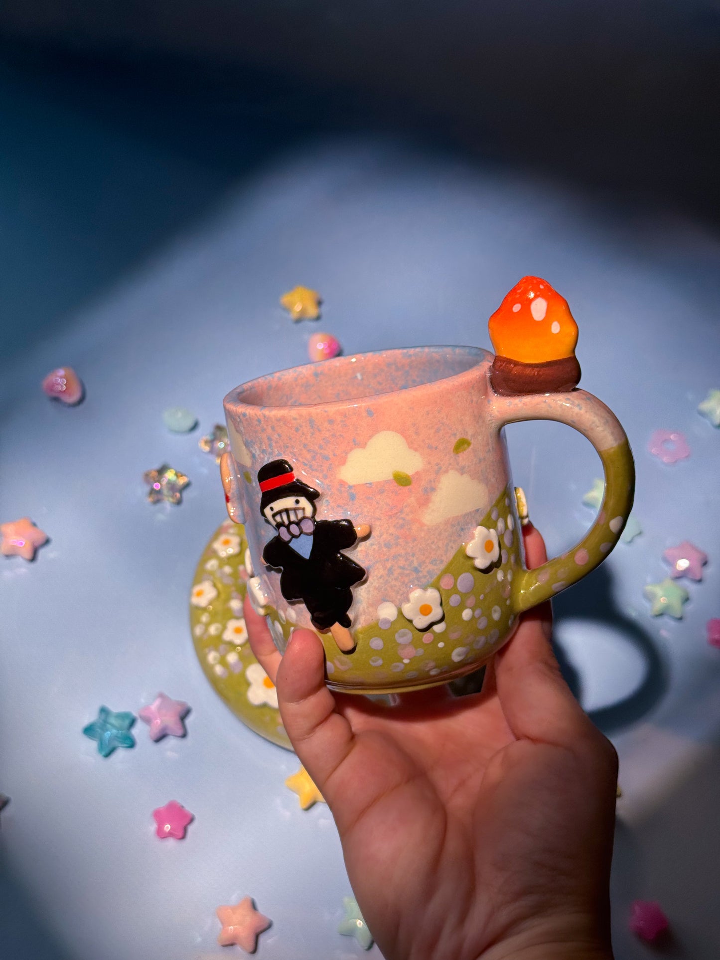 Howl Mug and saucer SET 1