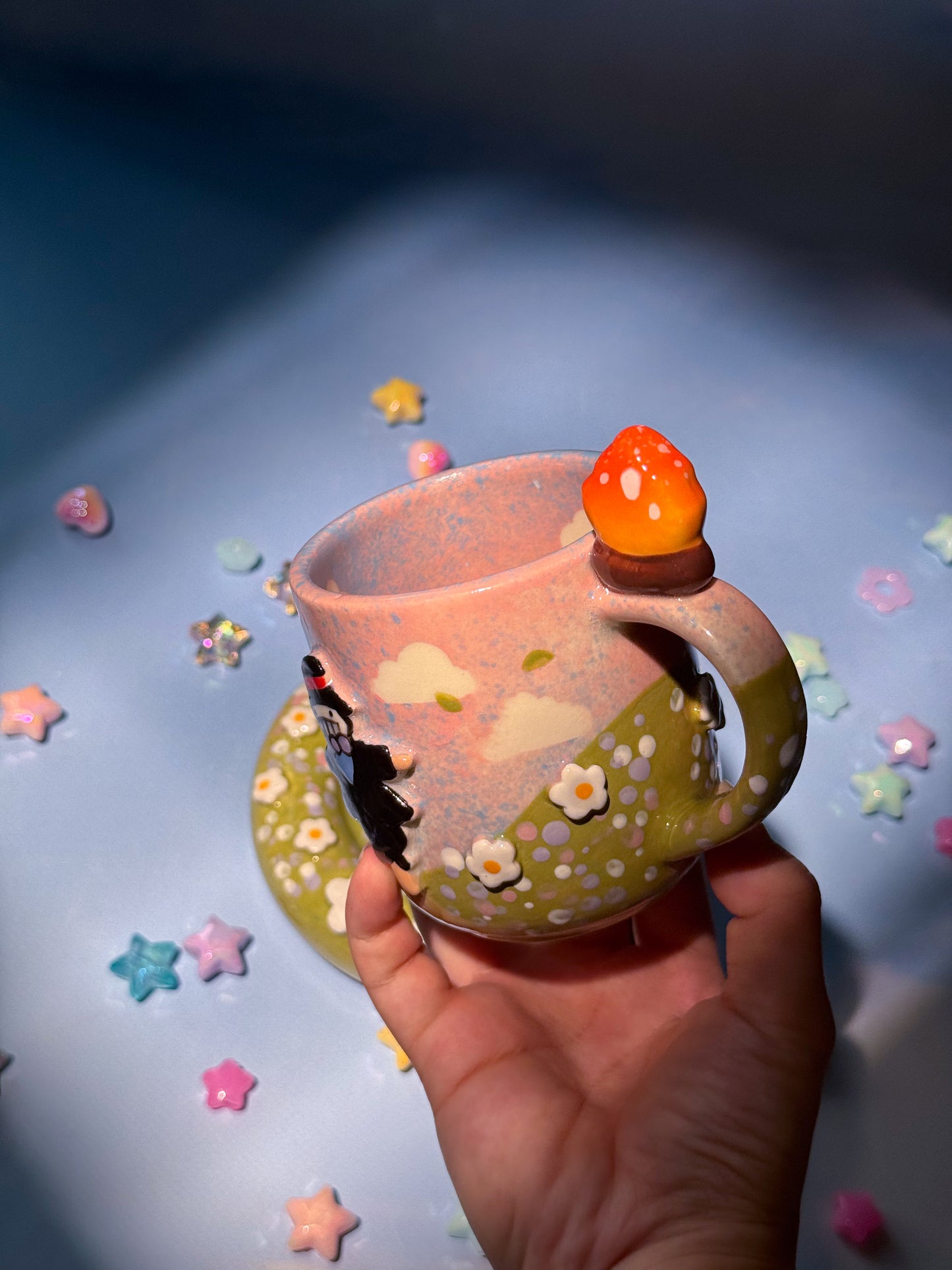Howl Mug and saucer SET 1