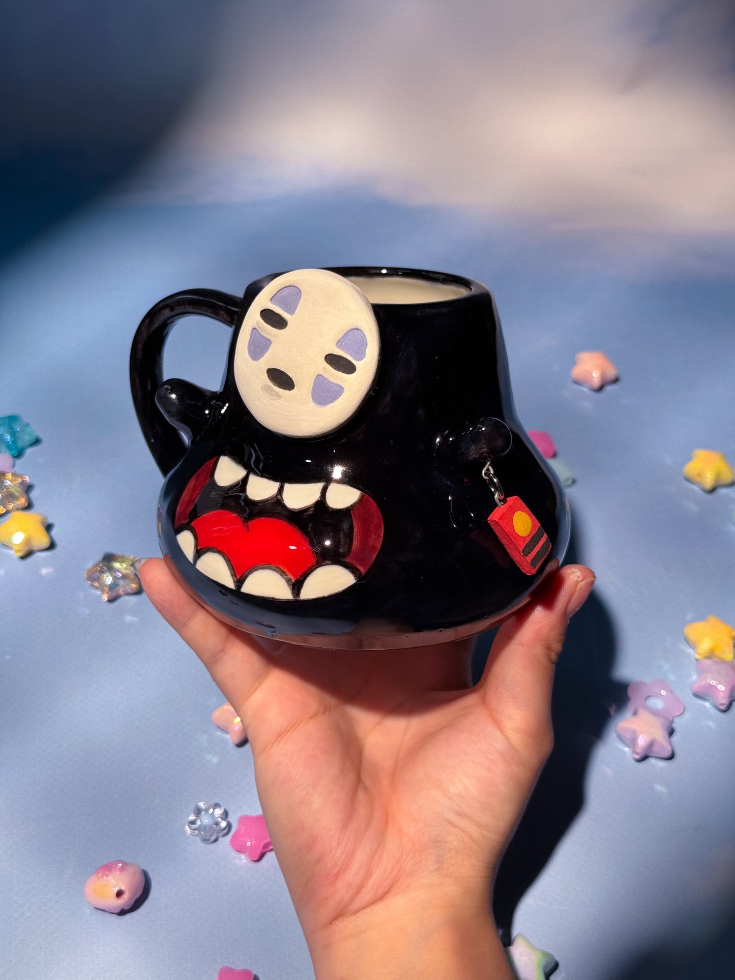 Giant No Face Mug 2 (unglazed mask)