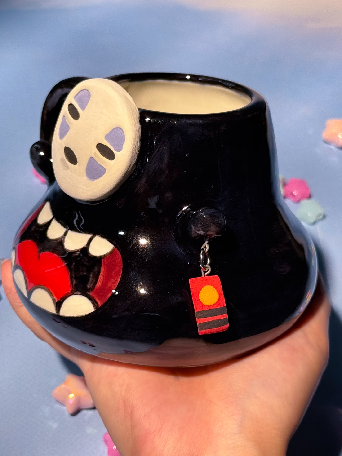 Giant No Face Mug 2 (unglazed mask)