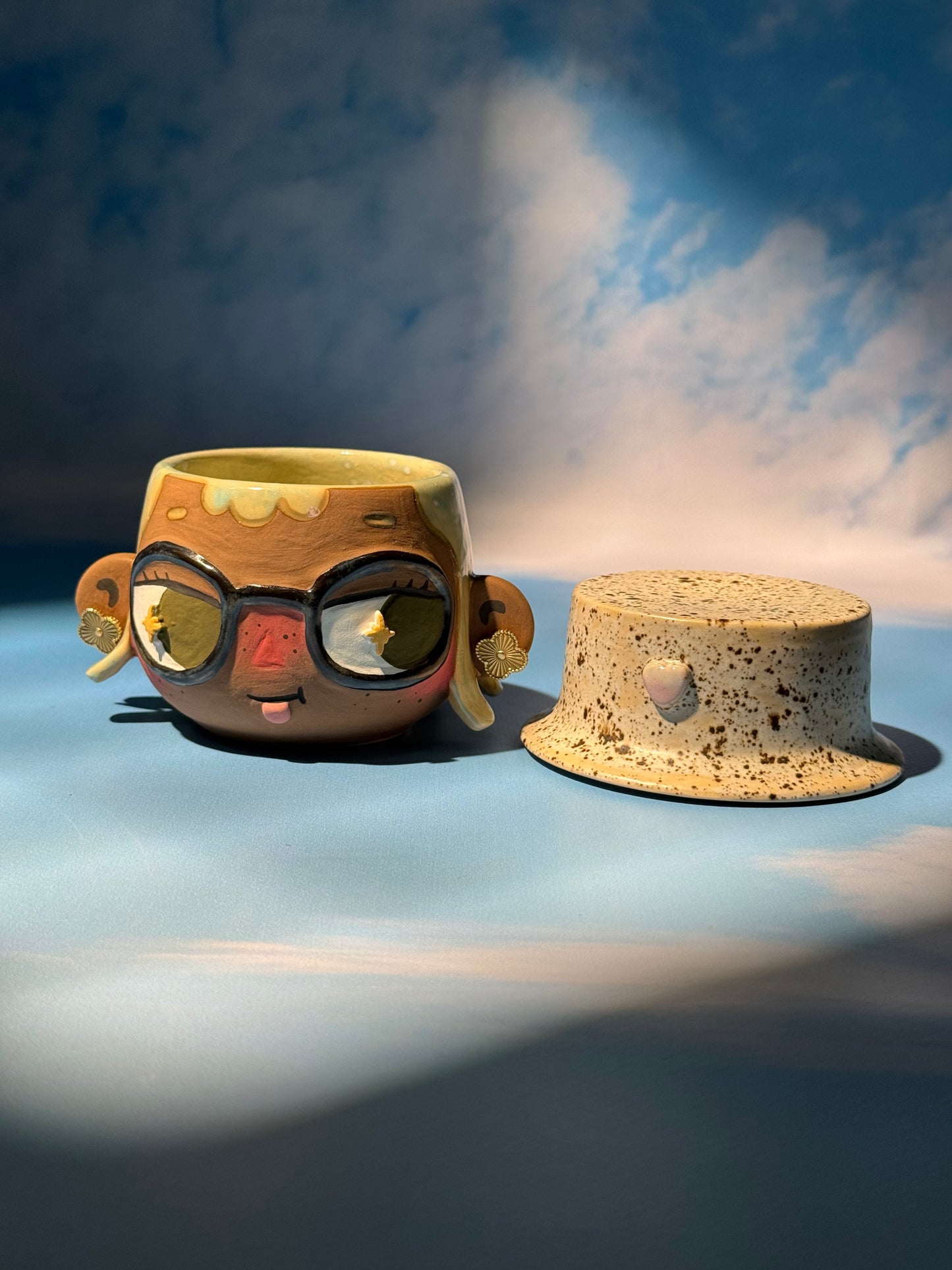 BELLE mug + Hat Lid set