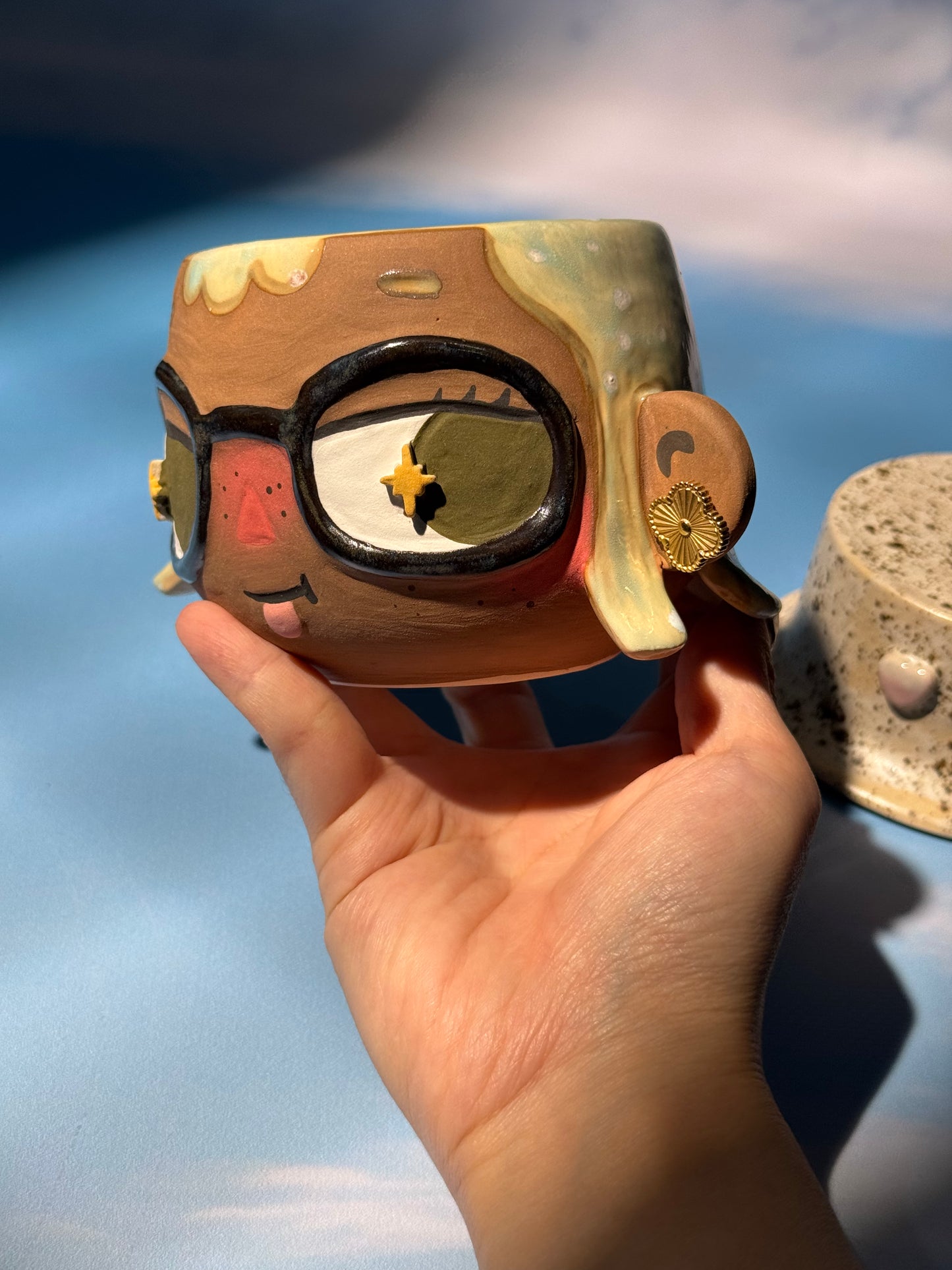 BELLE mug + Hat Lid set