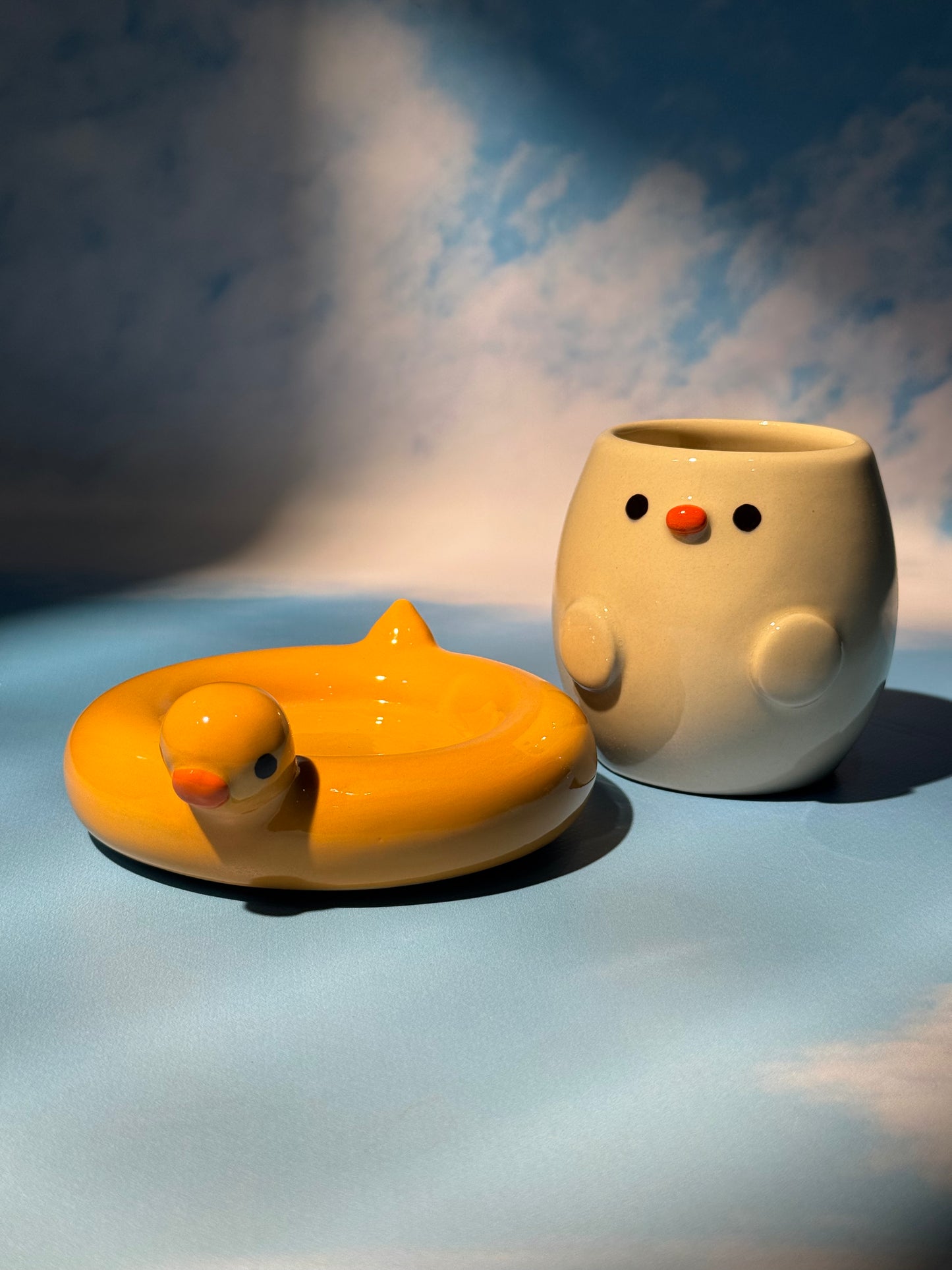 Duck floatie mug set 1