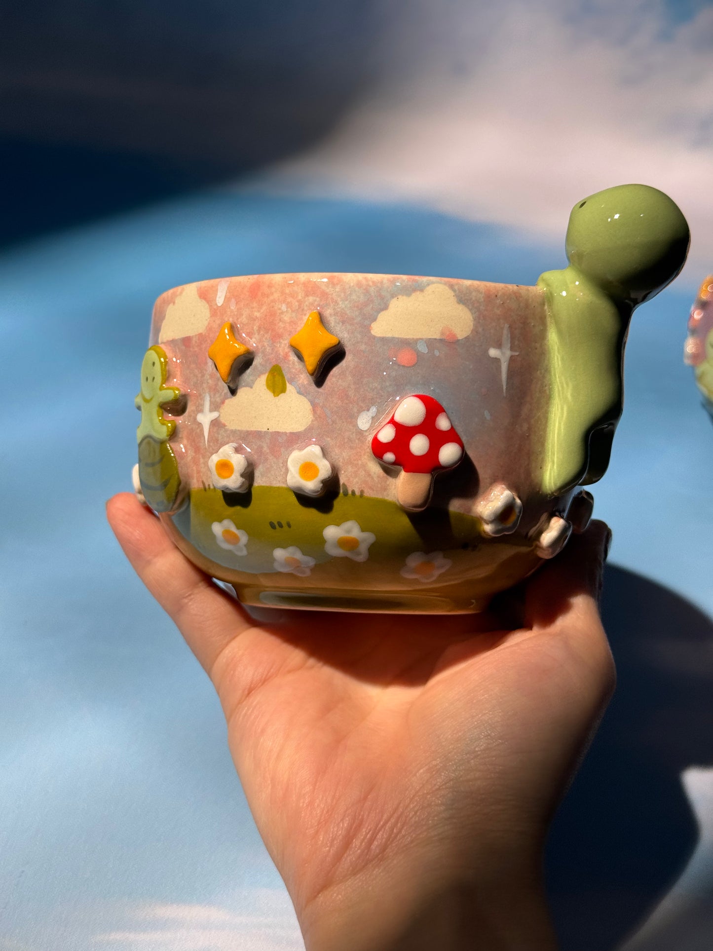 SMISKJ MUG + BOWL MUSHROOM SET 1