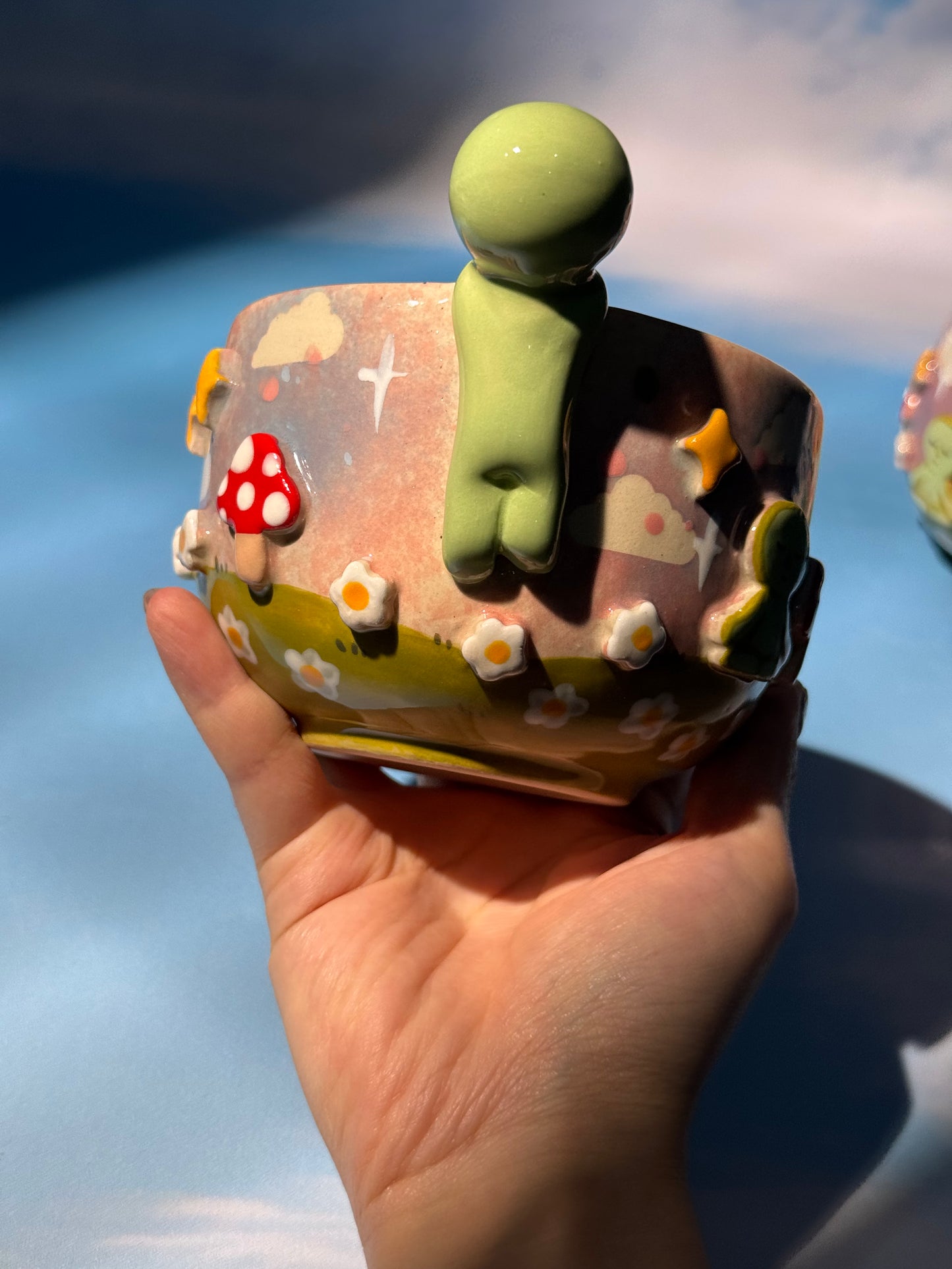 SMISKJ MUG + BOWL MUSHROOM SET 1
