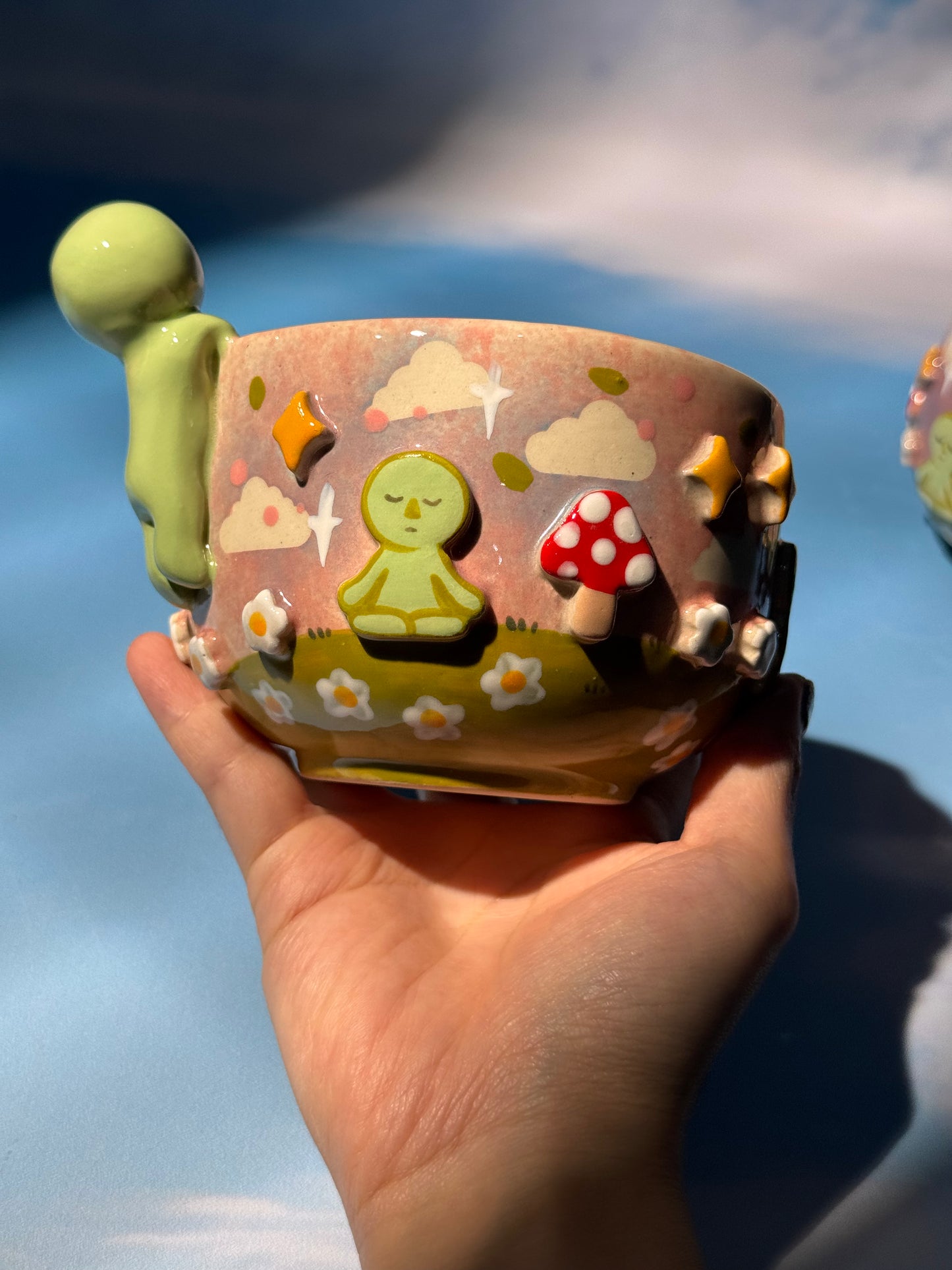 SMISKJ MUG + BOWL MUSHROOM SET 1