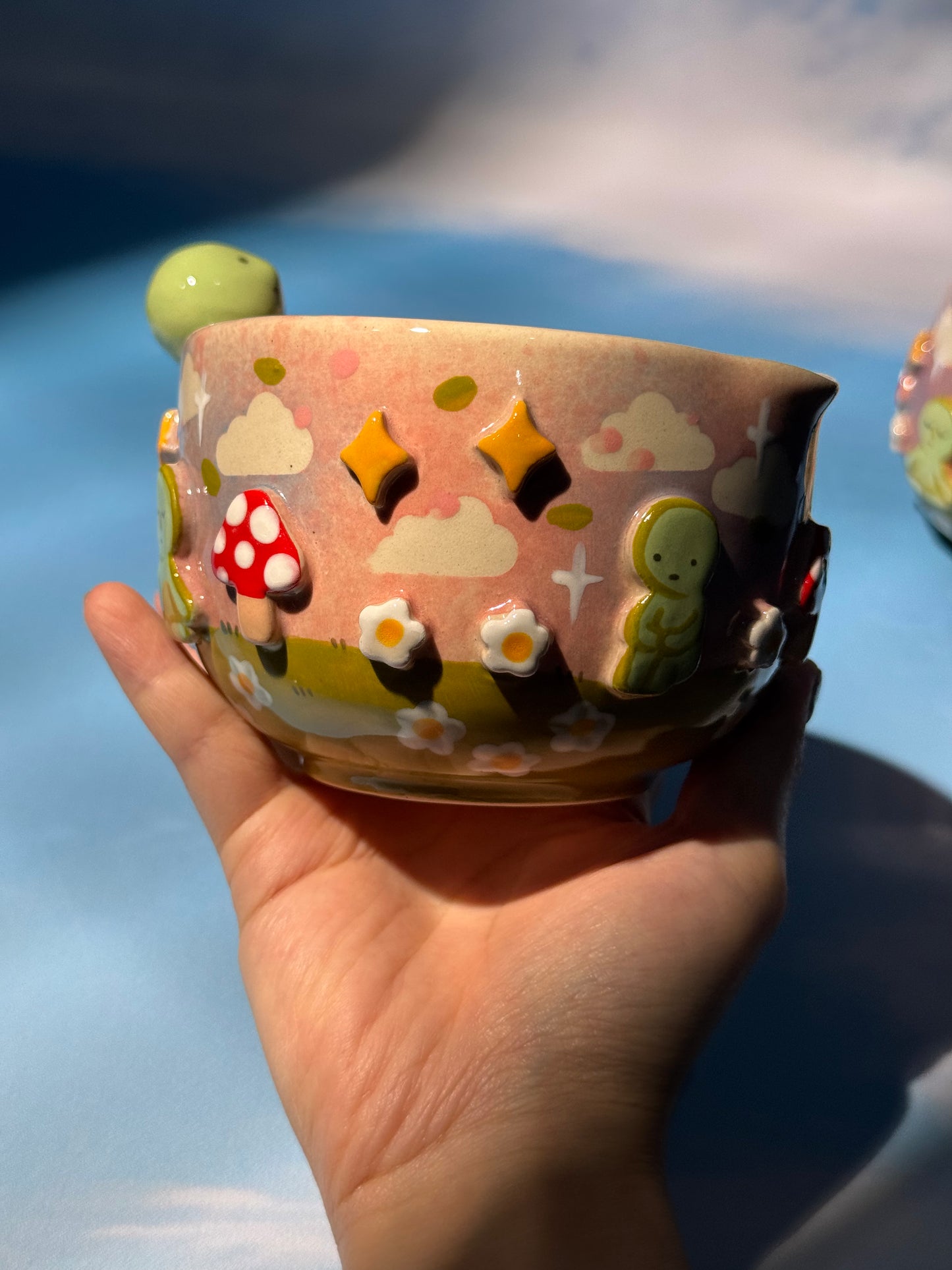SMISKJ MUG + BOWL MUSHROOM SET 1