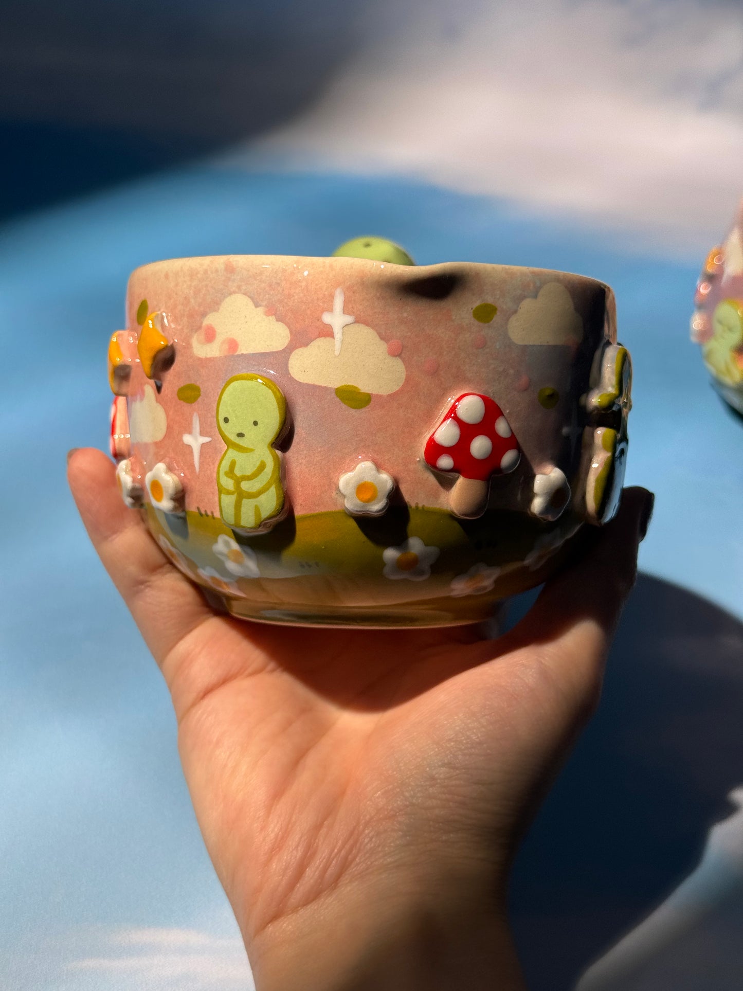SMISKJ MUG + BOWL MUSHROOM SET 1