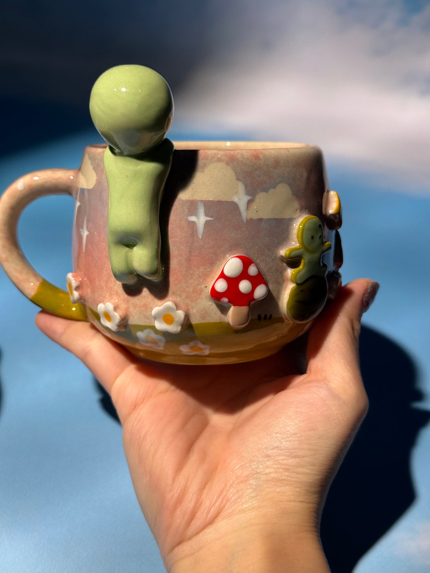 SMISKJ MUG + BOWL MUSHROOM SET 1