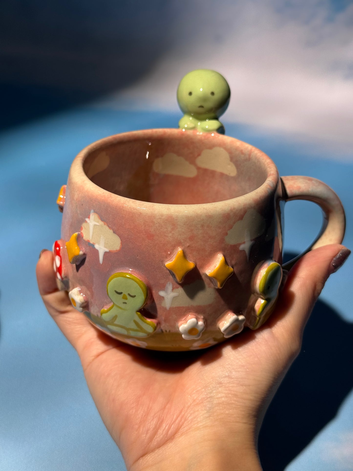 SMISKJ MUG + BOWL MUSHROOM SET 1