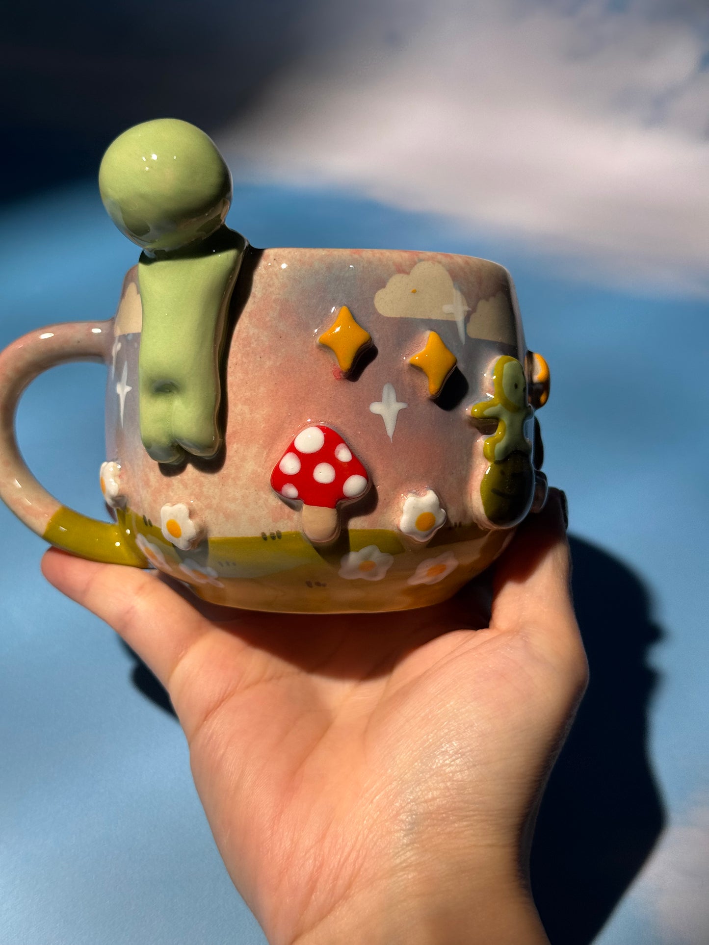 SMISKJ MUG + BOWL MUSHROOM SET 2