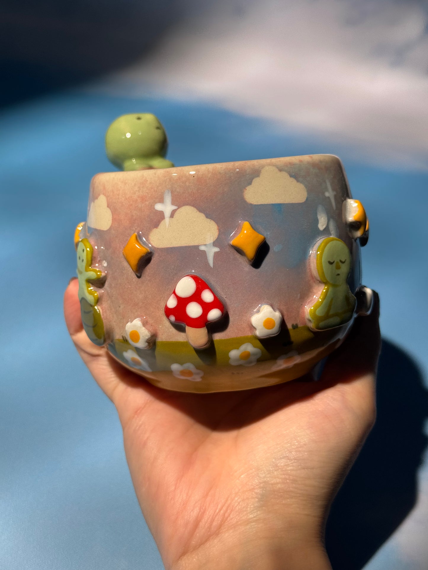 SMISKJ MUG + BOWL MUSHROOM SET 2