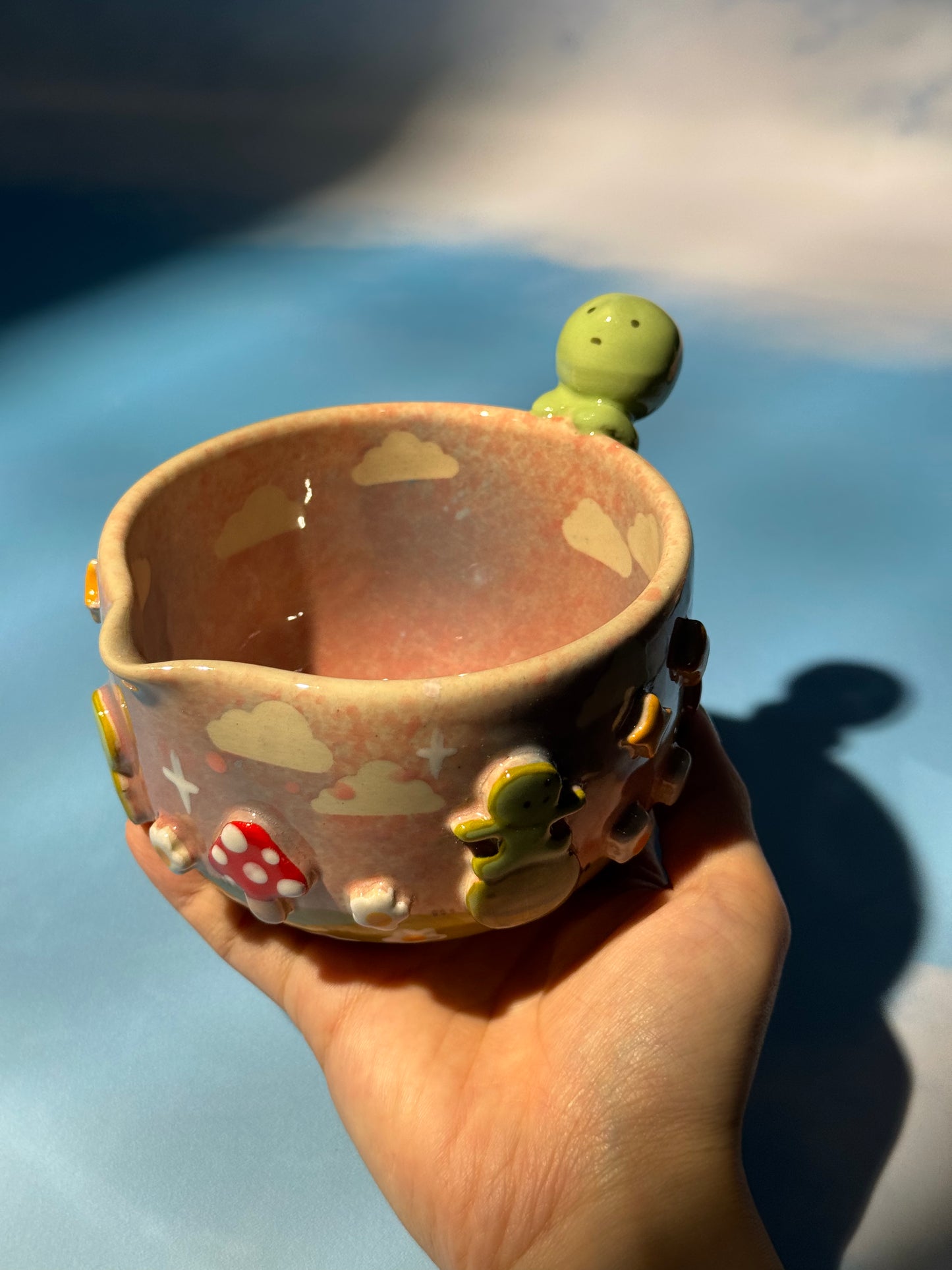 SMISKJ MUG + BOWL MUSHROOM SET 3