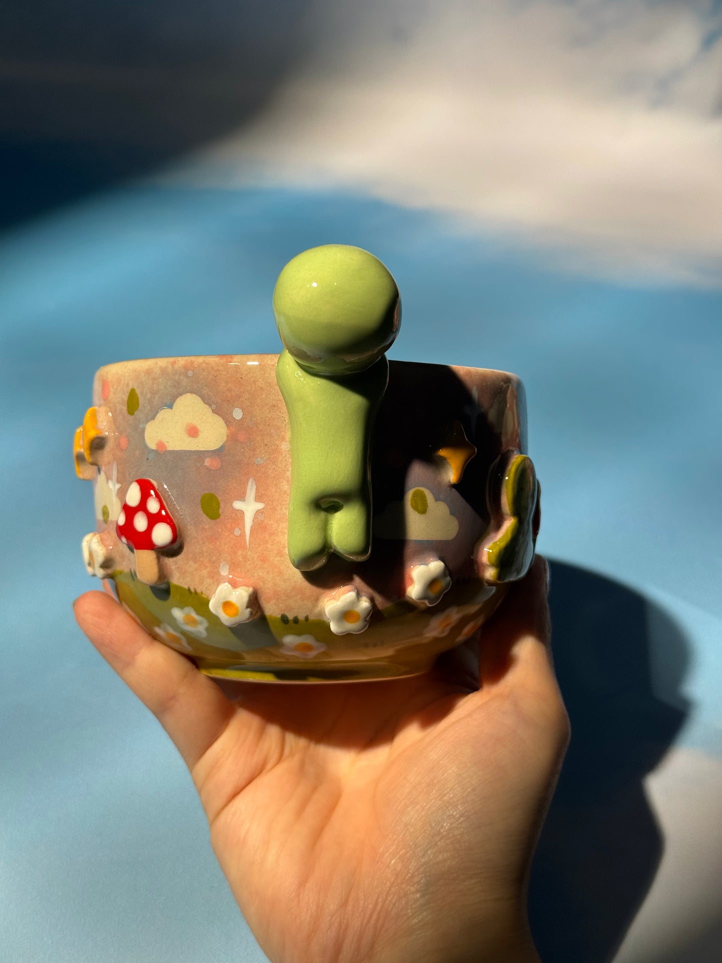SMISKJ MUG + BOWL MUSHROOM SET 3