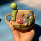 SMISKJ MUG + BOWL MUSHROOM SET 3