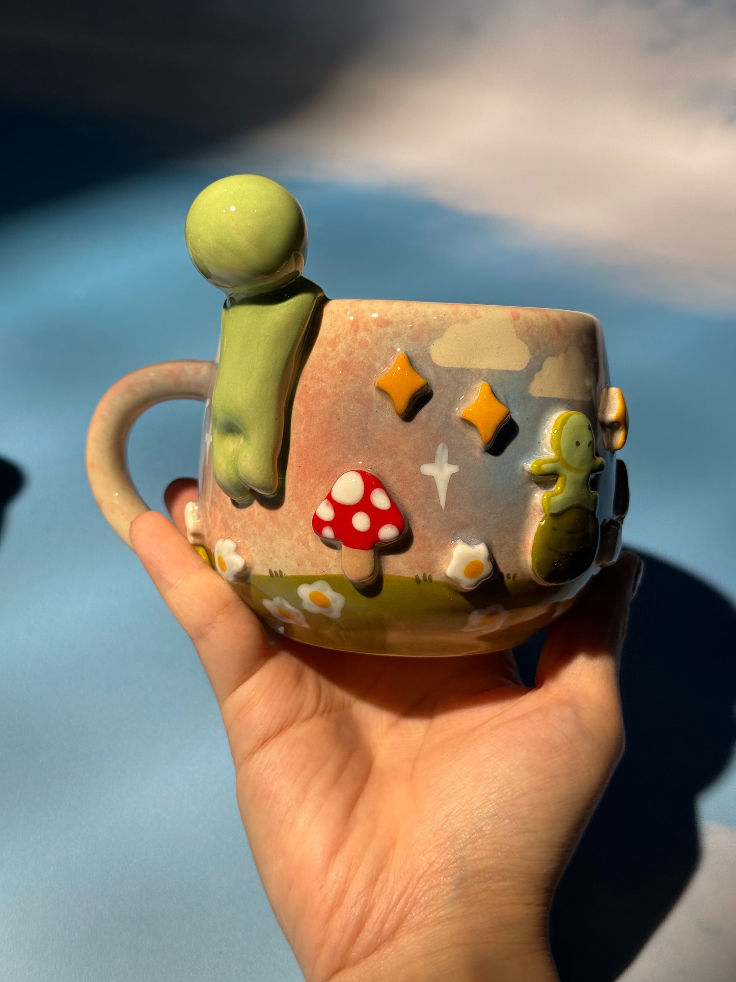 SMISKJ MUG + BOWL MUSHROOM SET 3