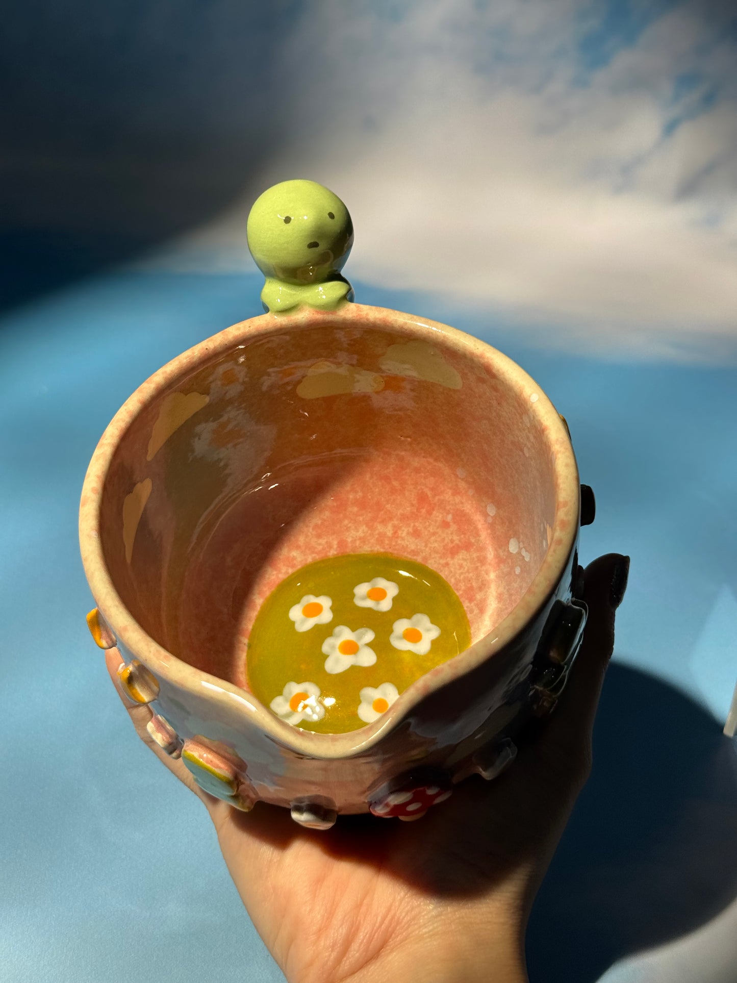SMISKJ MUG + BOWL MUSHROOM SET 4