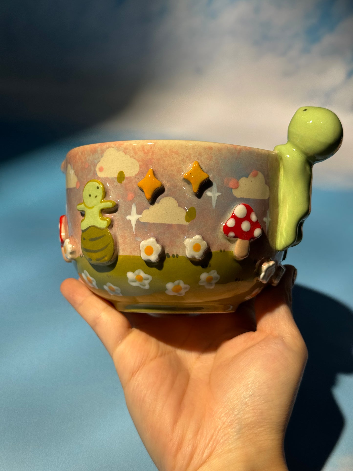SMISKJ MUG + BOWL MUSHROOM SET 5