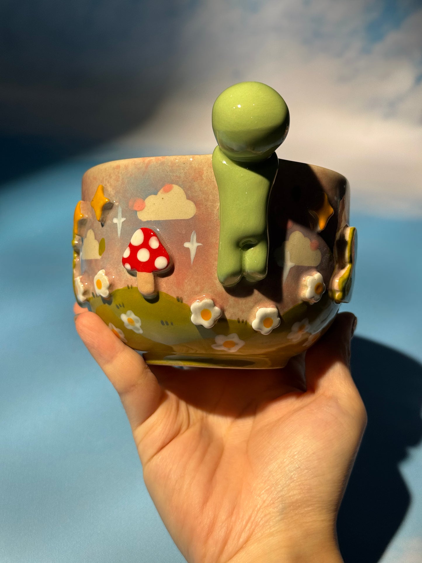 SMISKJ MUG + BOWL MUSHROOM SET 5