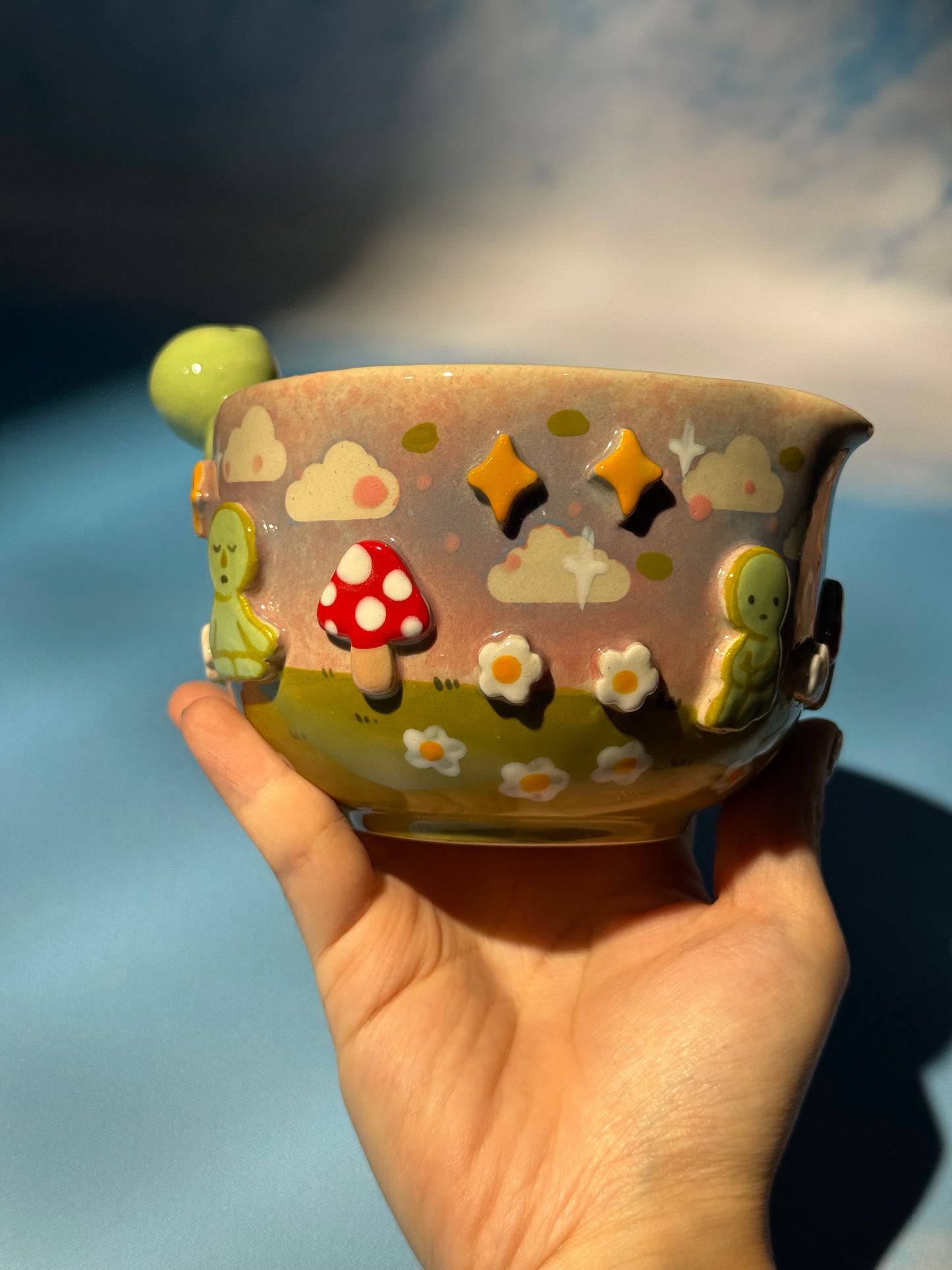 SMISKJ MUG + BOWL MUSHROOM SET 5