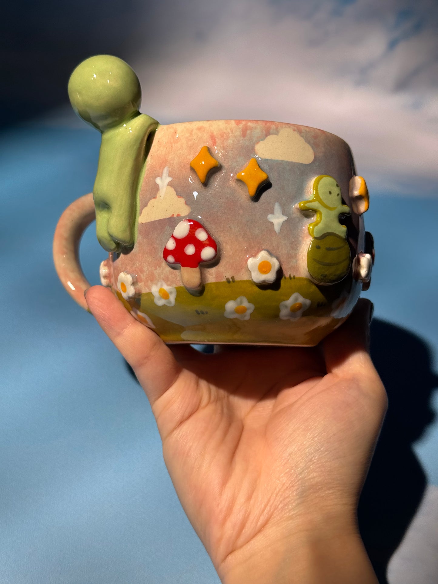 SMISKJ MUG + BOWL MUSHROOM SET 5