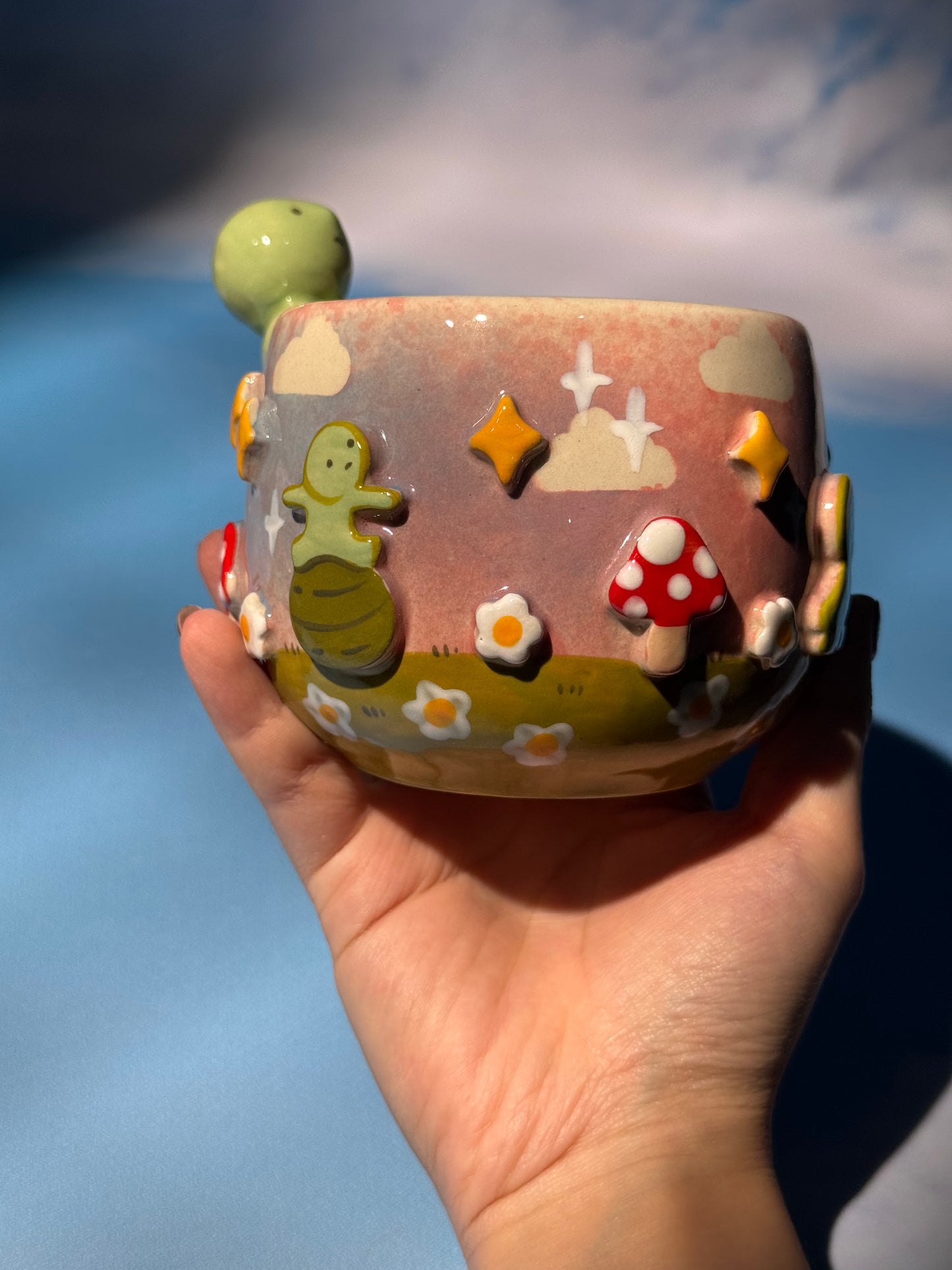 SMISKJ MUG + BOWL MUSHROOM SET 5