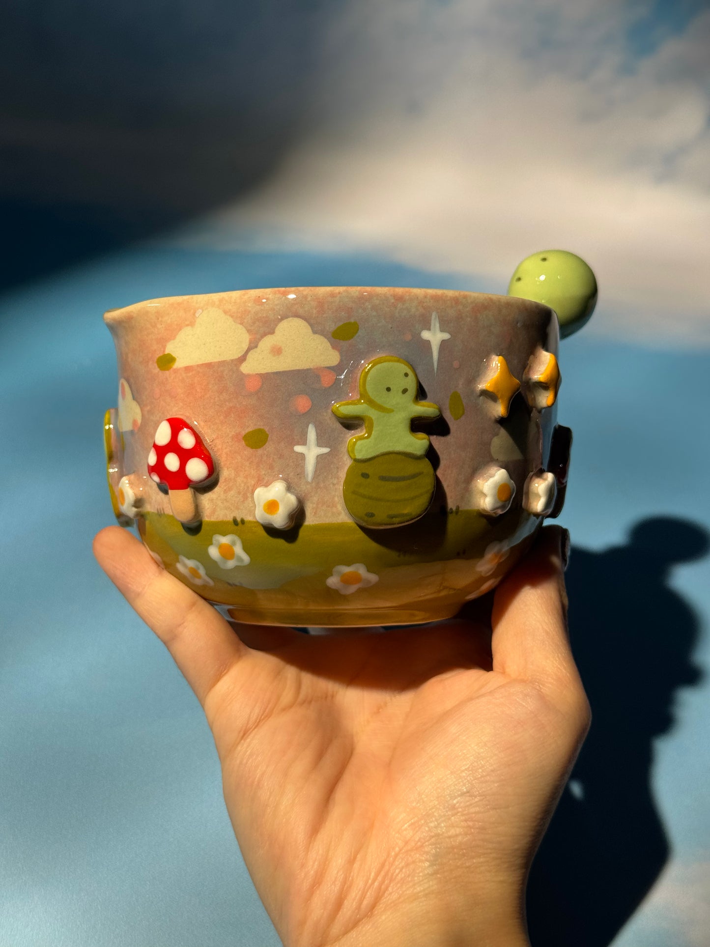 SMISKJ MUG + BOWL MUSHROOM SET 6