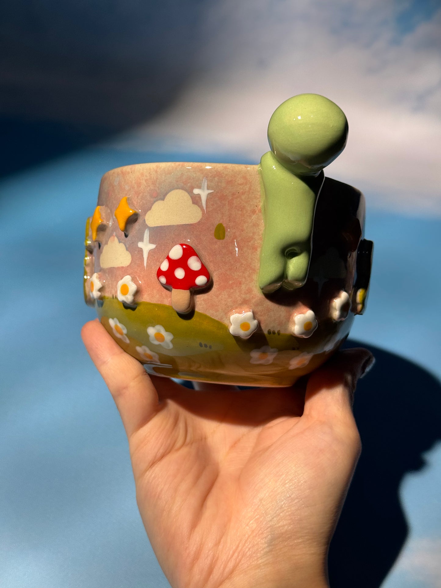 SMISKJ MUG + BOWL MUSHROOM SET 6