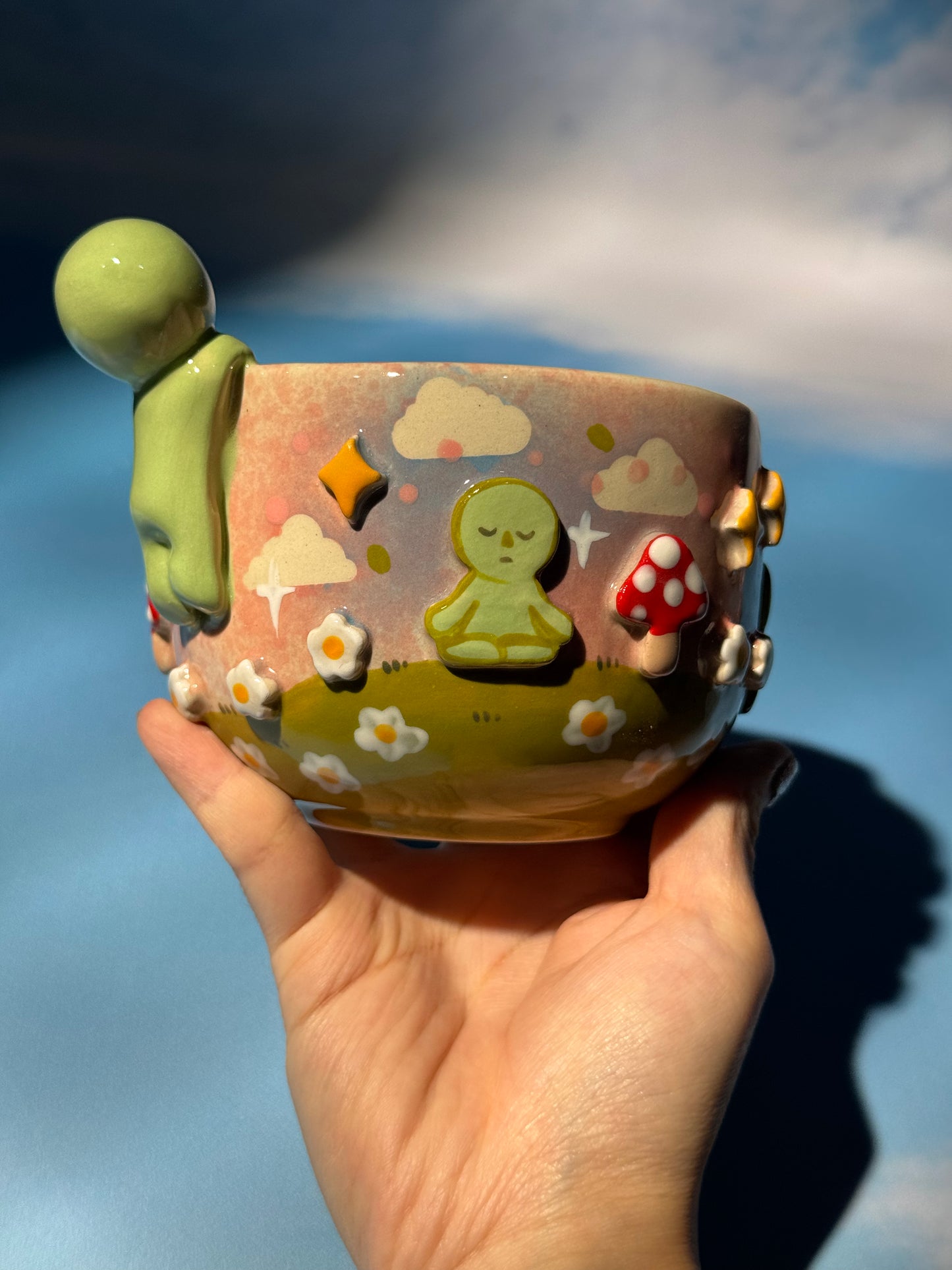 SMISKJ MUG + BOWL MUSHROOM SET 6
