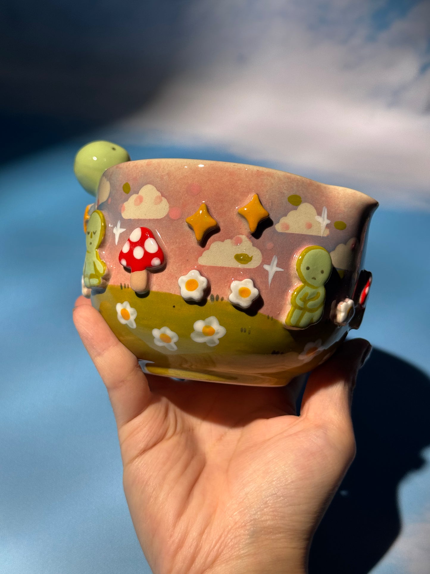 SMISKJ MUG + BOWL MUSHROOM SET 6