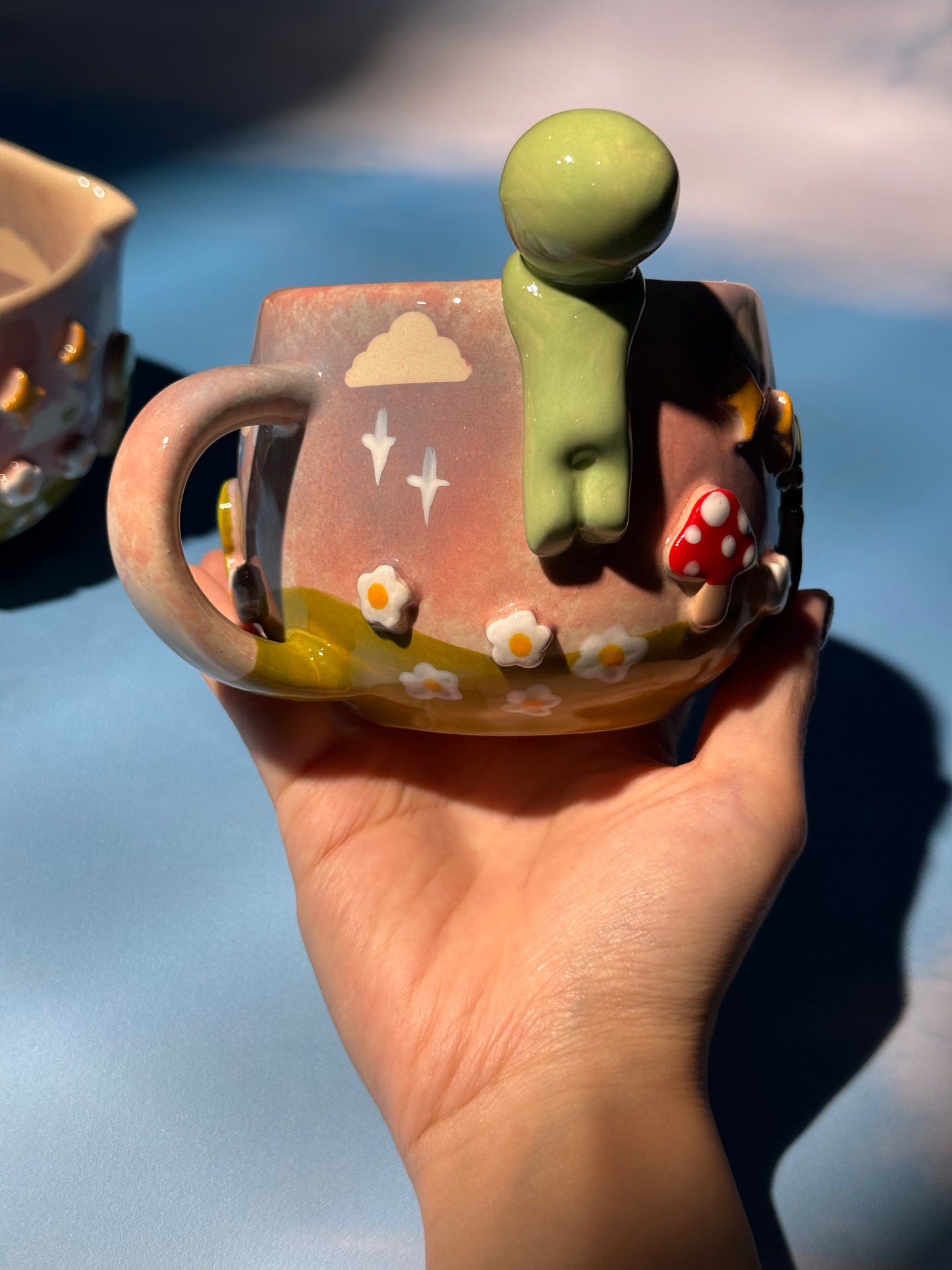 SMISKJ MUG + BOWL MUSHROOM SET 6