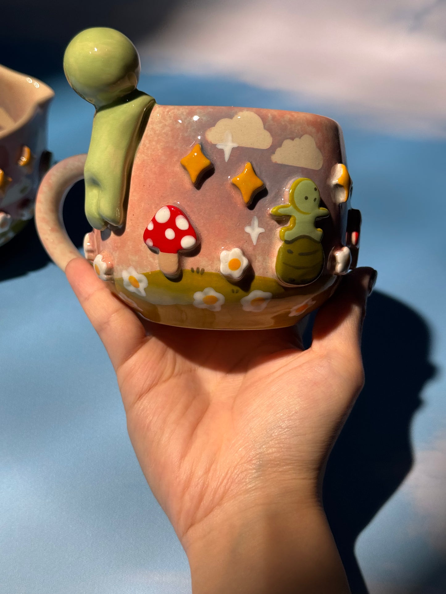 SMISKJ MUG + BOWL MUSHROOM SET 6