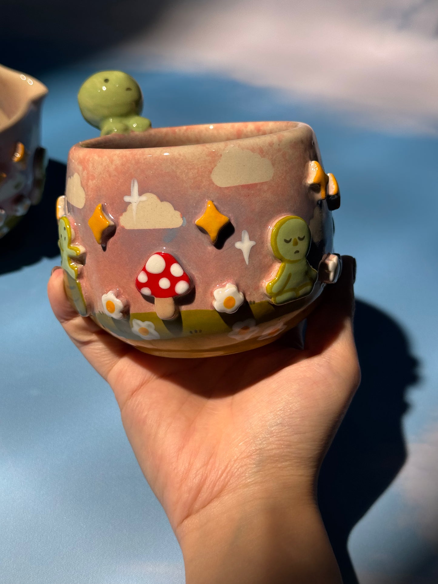 SMISKJ MUG + BOWL MUSHROOM SET 6