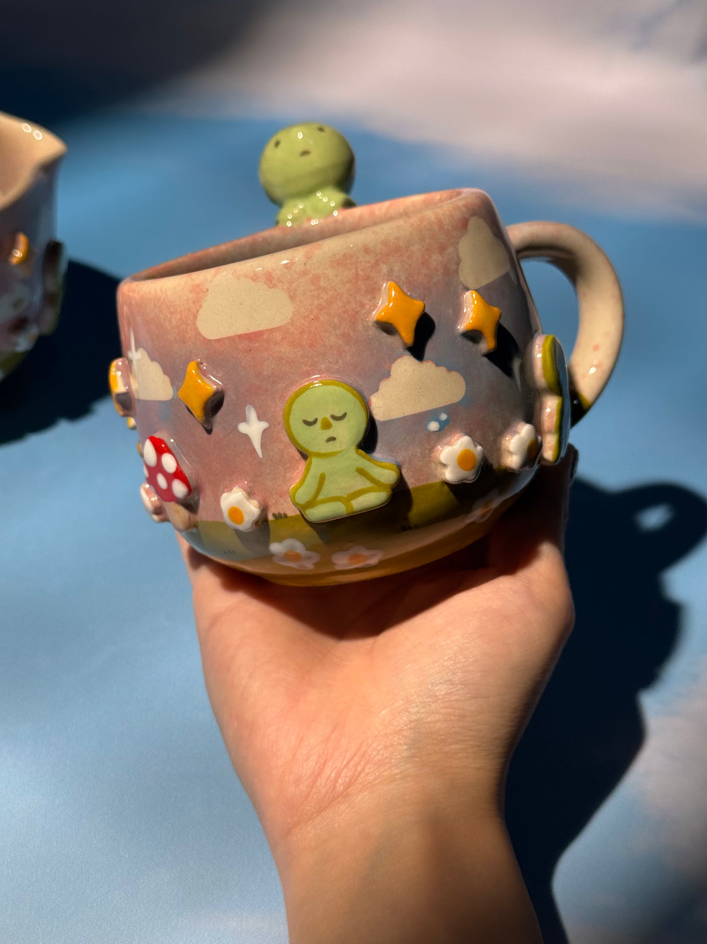 SMISKJ MUG + BOWL MUSHROOM SET 6