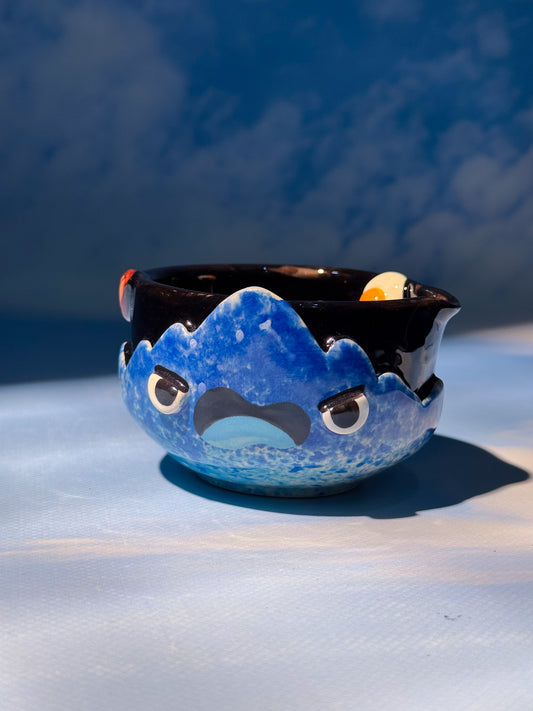 FIRE DEMON BOWL ONLY 2 (Blue Version)