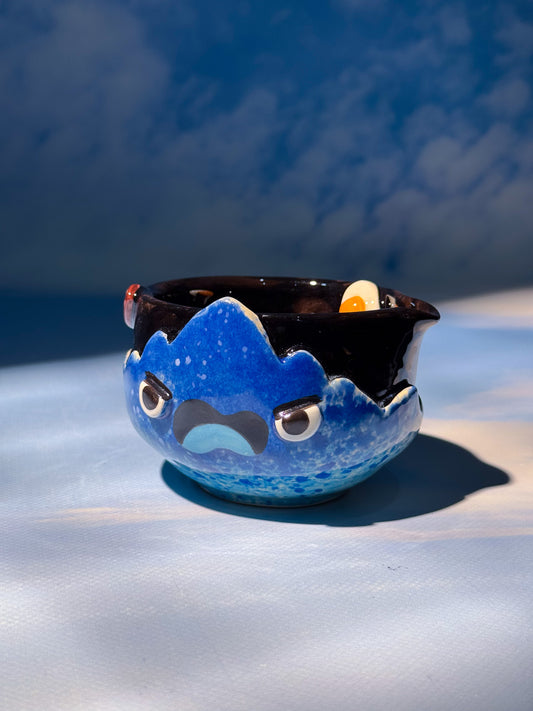 FIRE DEMON BOWL ONLY 4 (Blue Version)